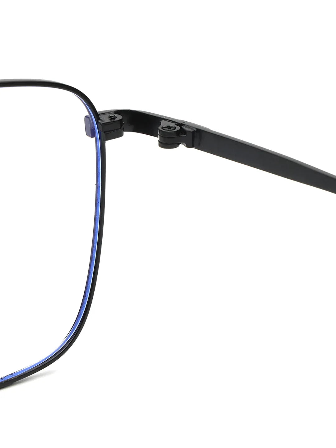 Neuron | Black Medium Full Rim RECTANGLE Computer Glasses for Men & Women [Blue Block]