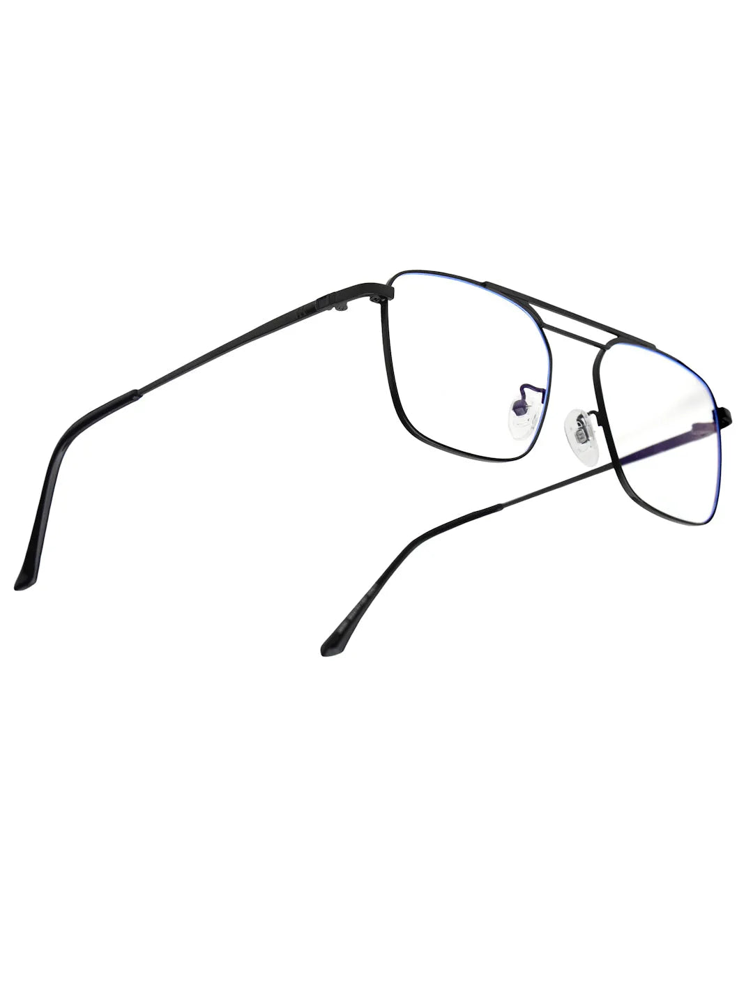 Neuron | Black Medium Full Rim RECTANGLE Computer Glasses for Men & Women [Blue Block]