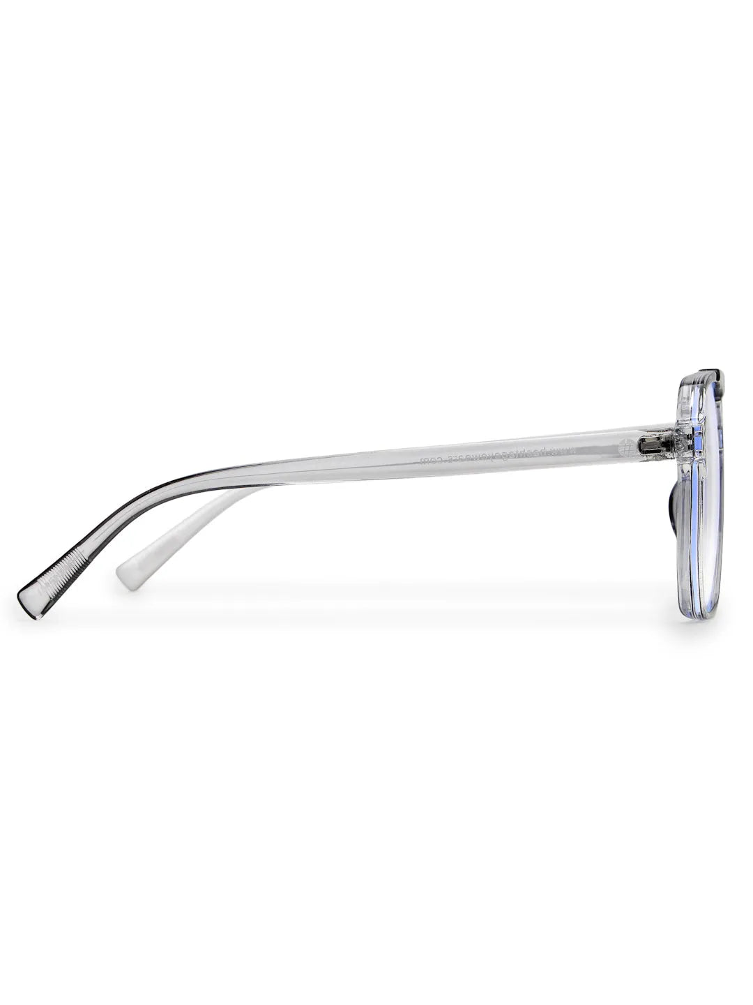Lumnos | Smoke Medium Full Rim Square Computer Glasses for Men & Women [Blue Block]
