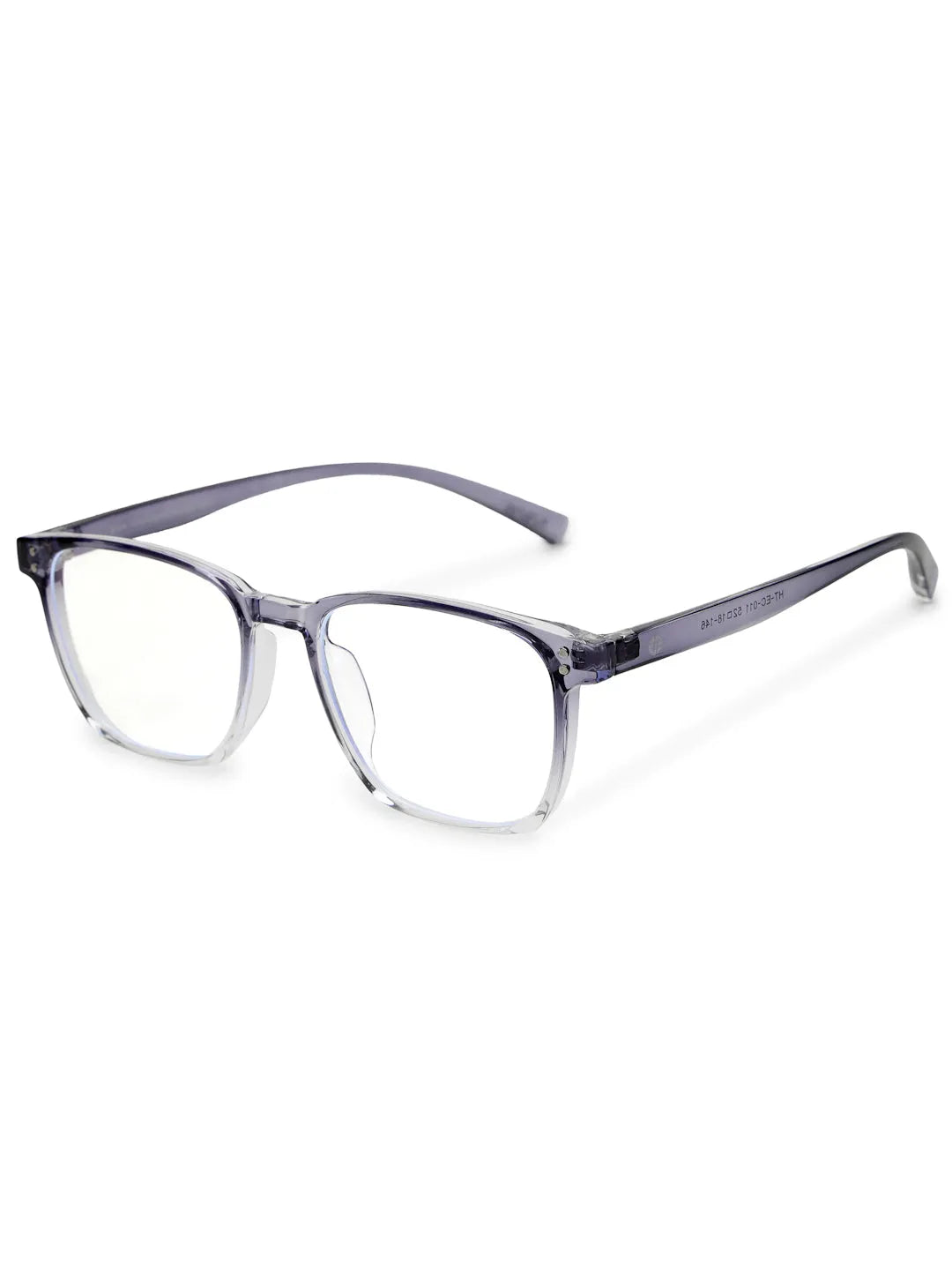 Novara | Gradient Blue Medium Full Rim Wayfarer Computer Glasses for Men & Women [Blue Block]