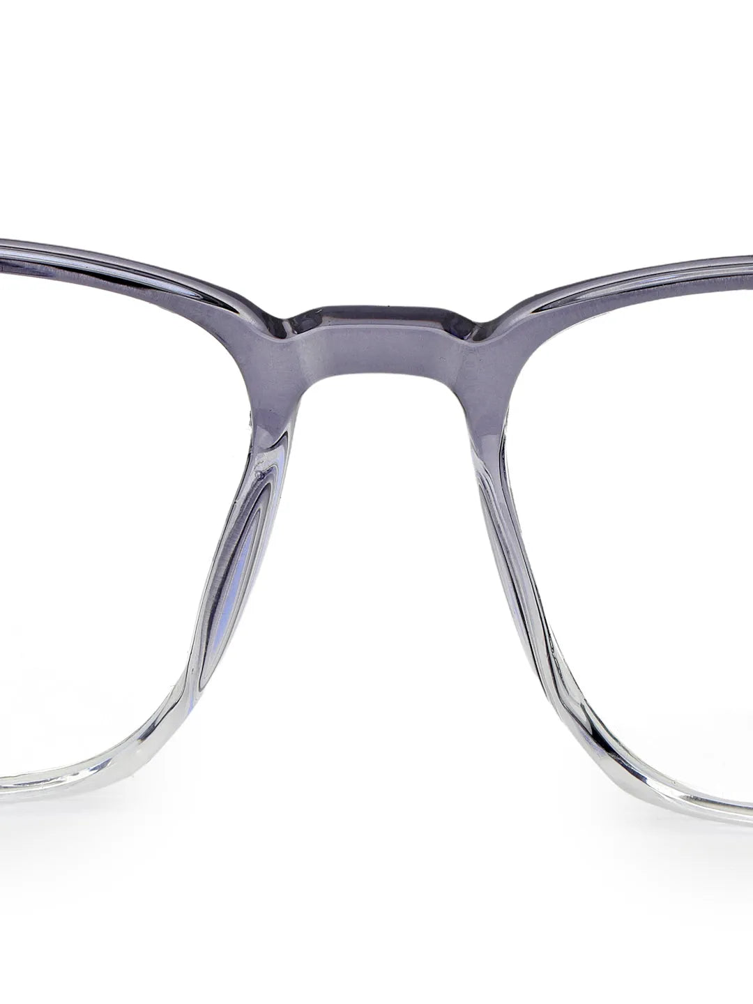Novara | Gradient Blue Medium Full Rim Wayfarer Computer Glasses for Men & Women [Blue Block]