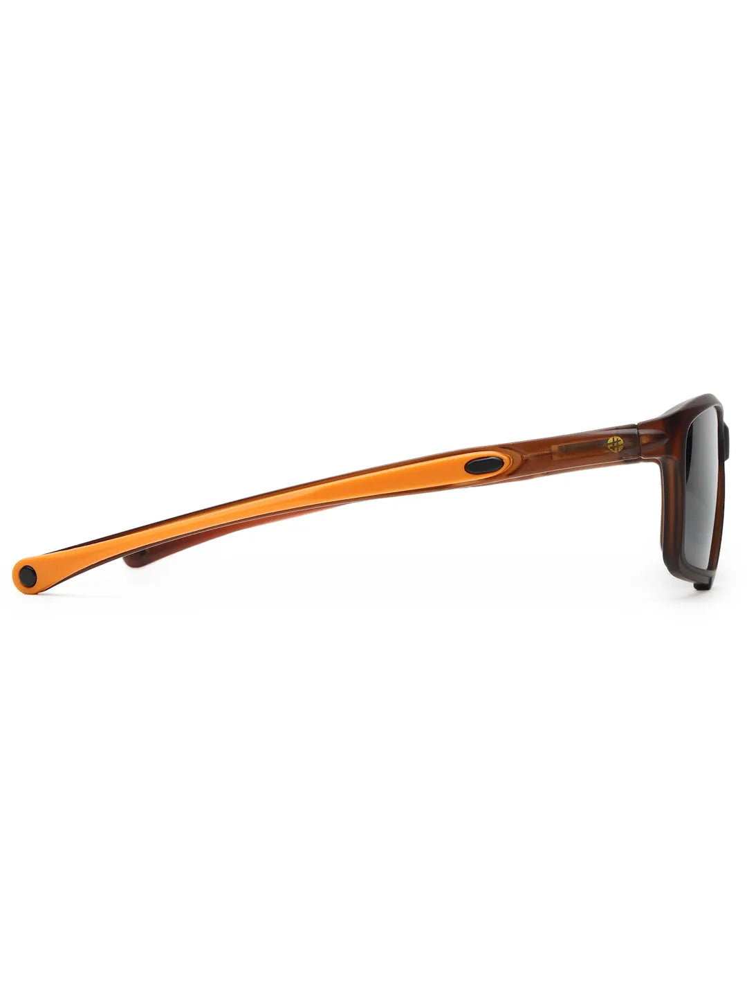 H2R | Brown Medium Full Rim Rectangle Sports for Men & Women [Polarized]