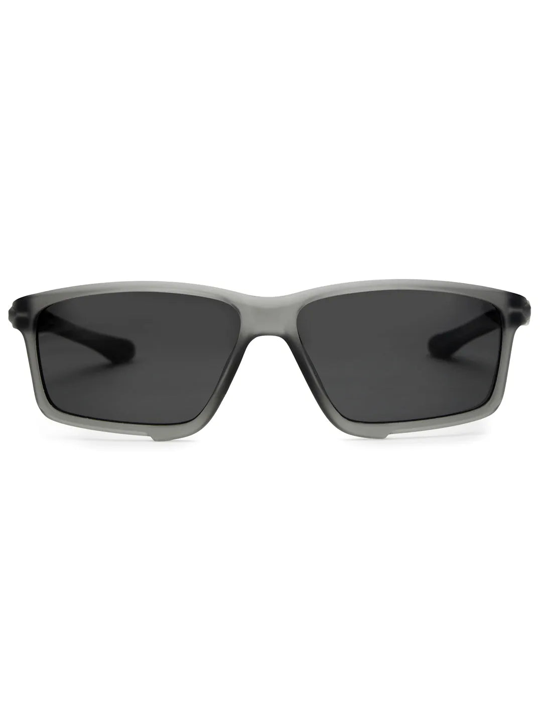 H2R | Grey Medium Full Rim Rectangle Sports for Men & Women [Polarized]