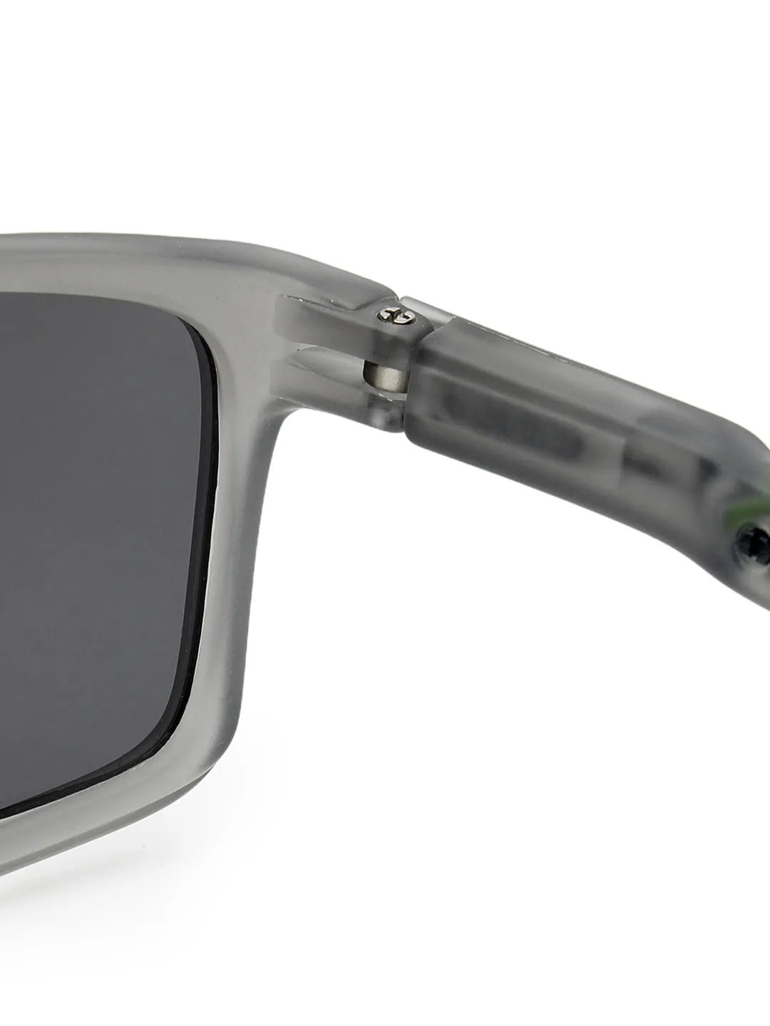 H2R | Grey/Green Medium Full Rim Rectangle Sports for Men & Women [Polarized]