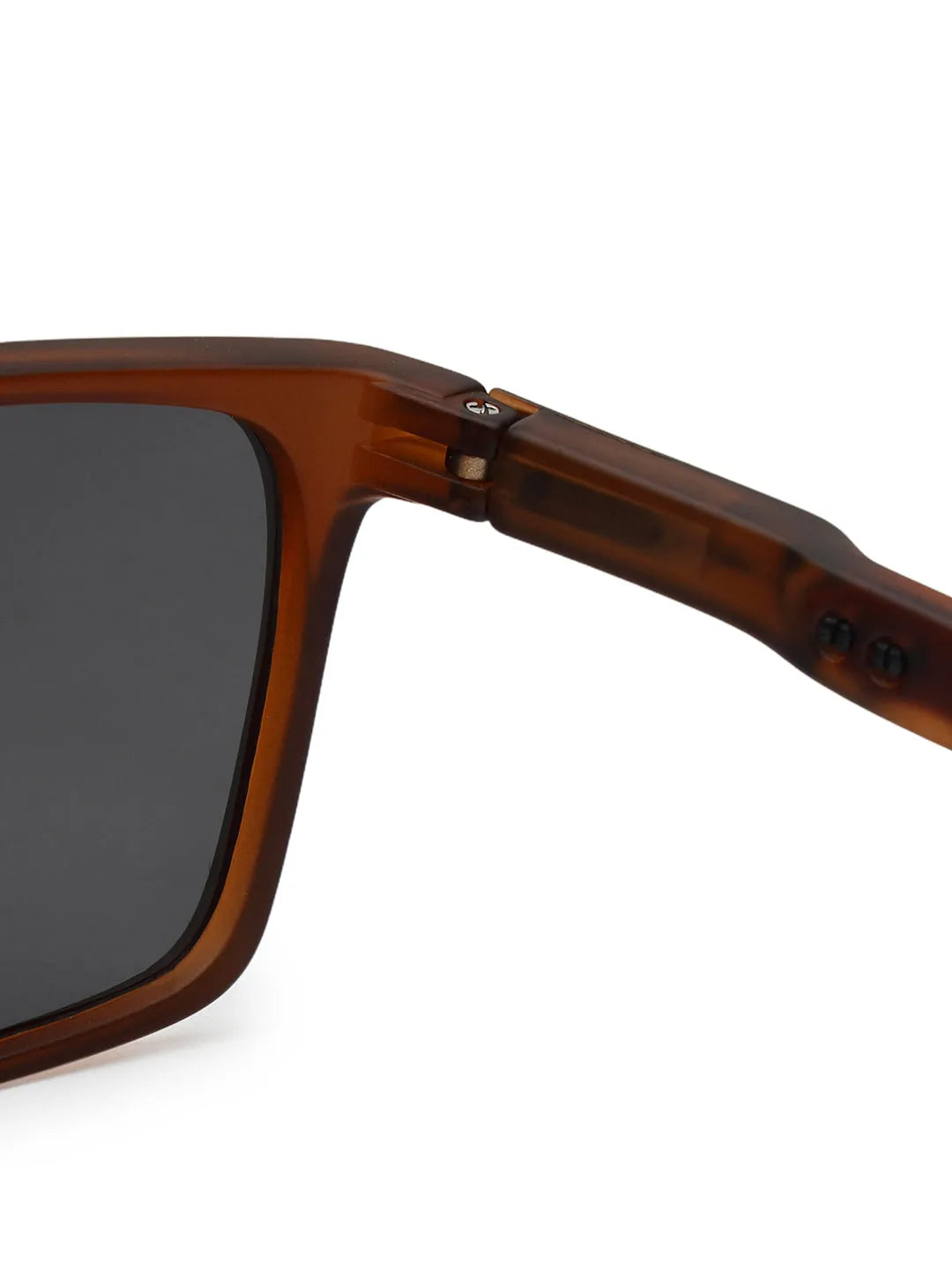 DragGo | Brown Medium Full Rim Rectangle Sports for Men & Women [Polarized]