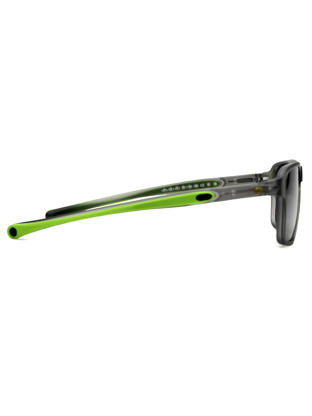 Rift | Grey Large Full Rim Rectangle Sports for Men & Women [Polarized]