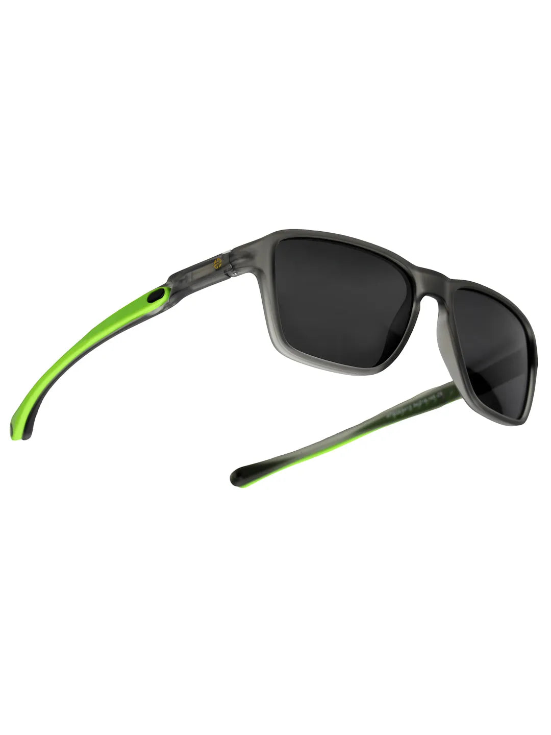 Rift | Grey Large Full Rim Rectangle Sports for Men & Women [Polarized]
