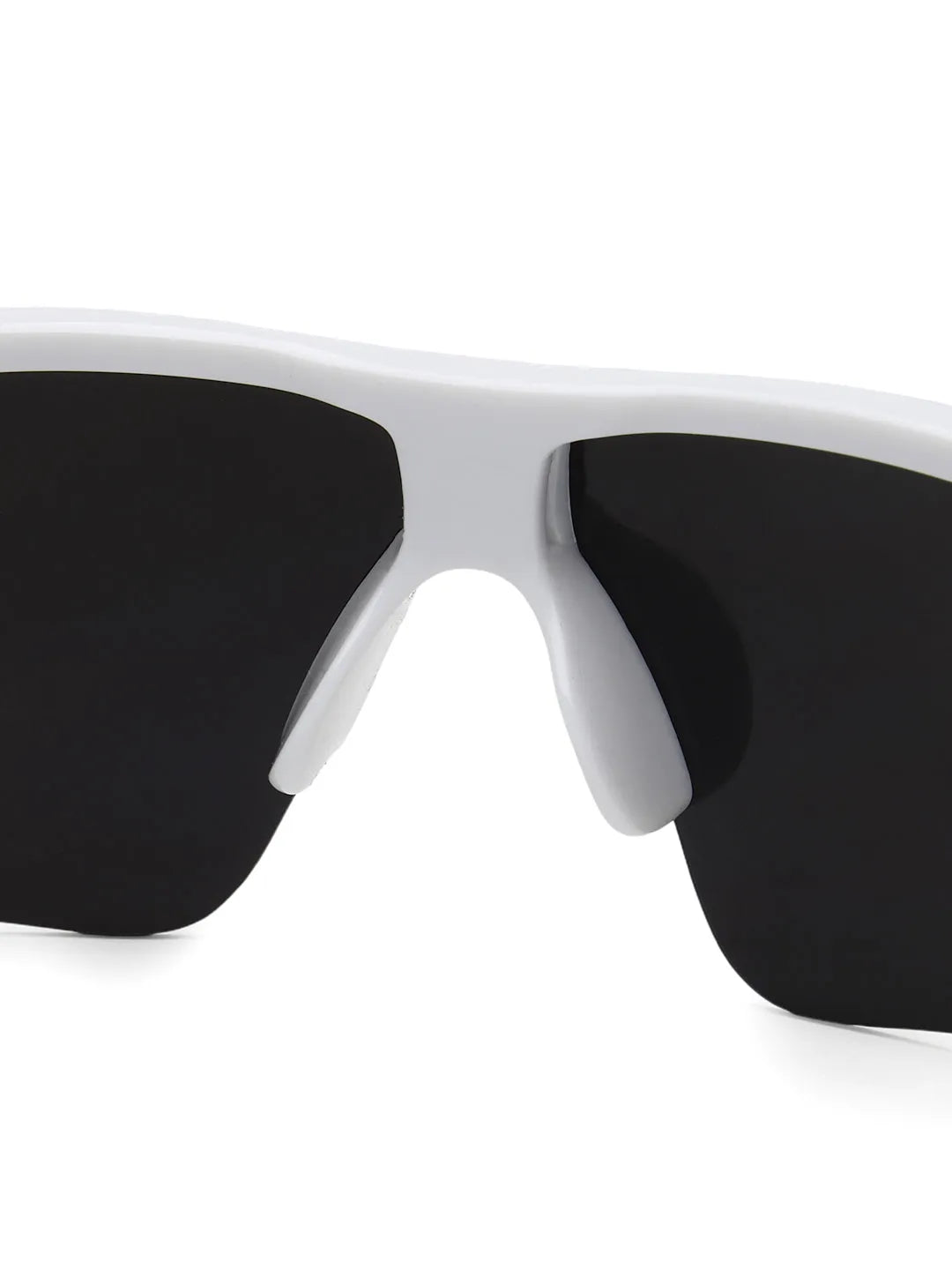 Griffey | White/Blue/Blue Medium Half Rim Shield Sports for Men & Women [UV-protected]