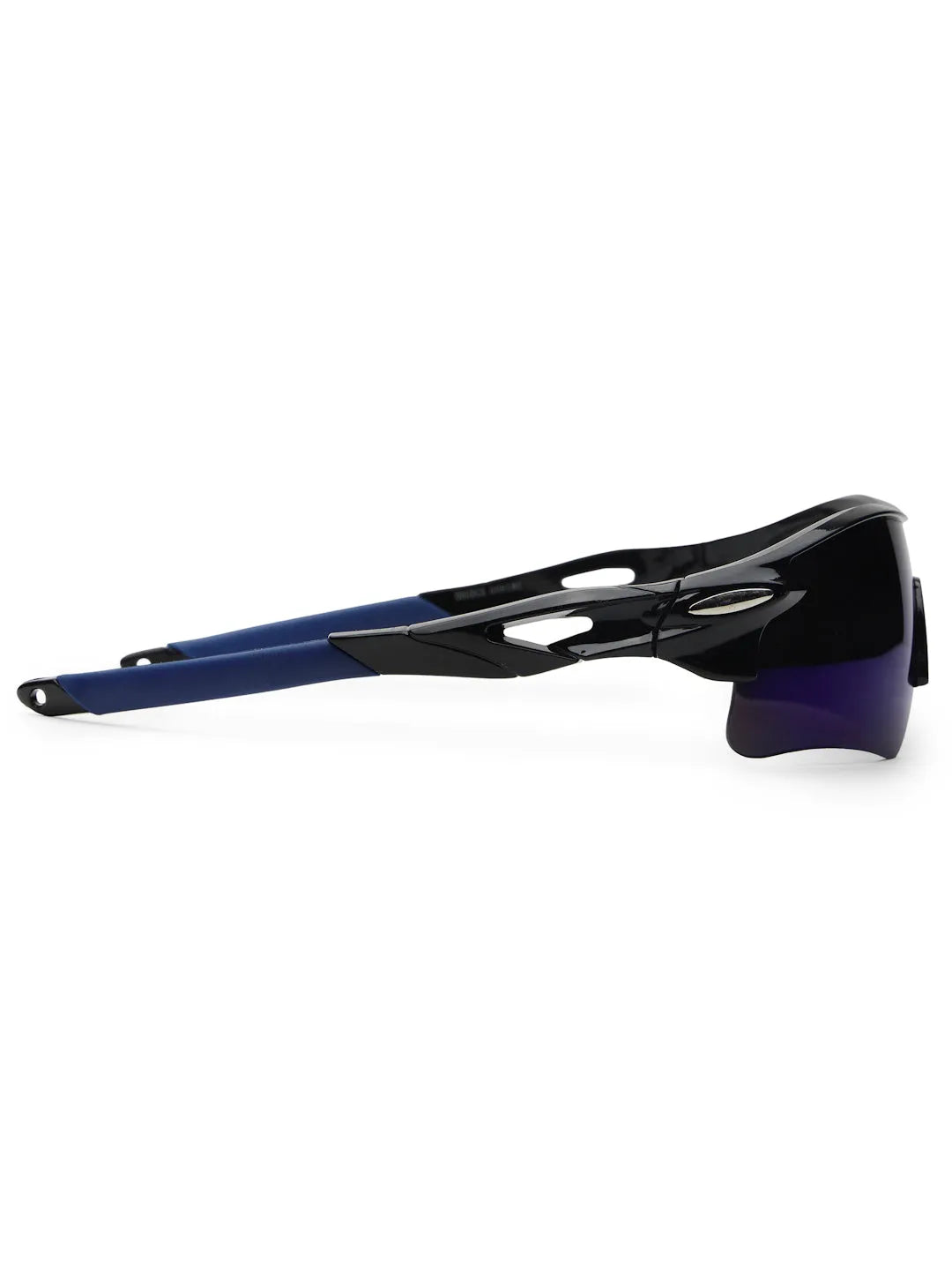 Griffey | Black/Blue/Blue Medium Half Rim Shield Sports for Men & Women [UV-protected]