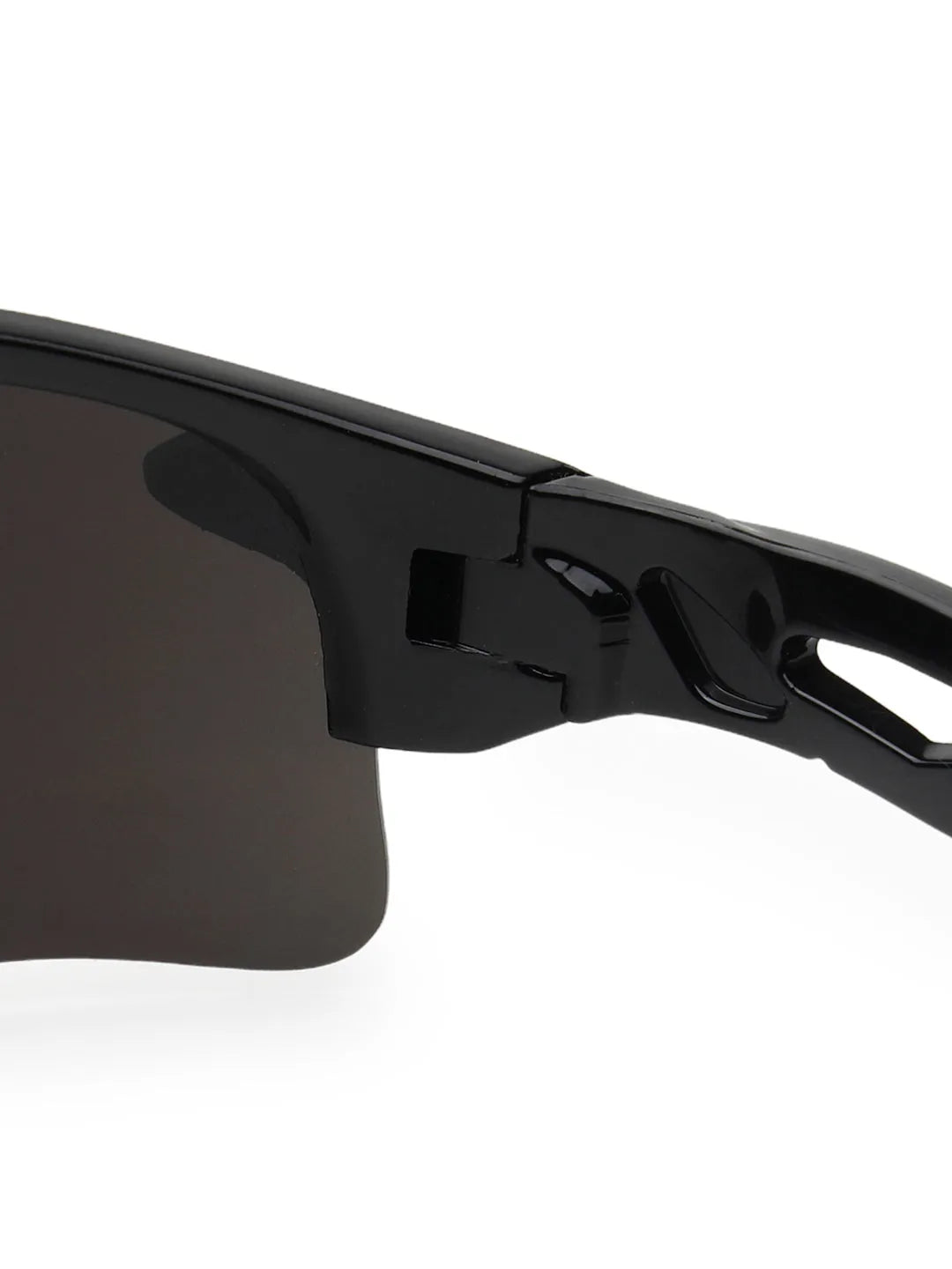 Griffey | Black/Blue/Black Medium Half Rim Shield Sports for Men & Women [UV-protected]