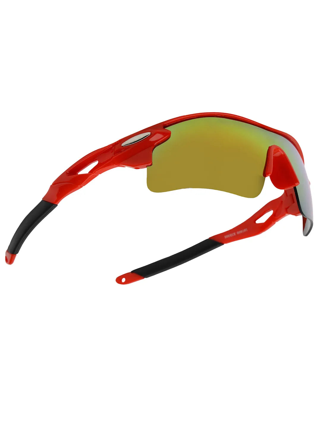Griffey | Red/Green/Black Medium Half Rim Shield Sports for Men & Women [UV-protected]