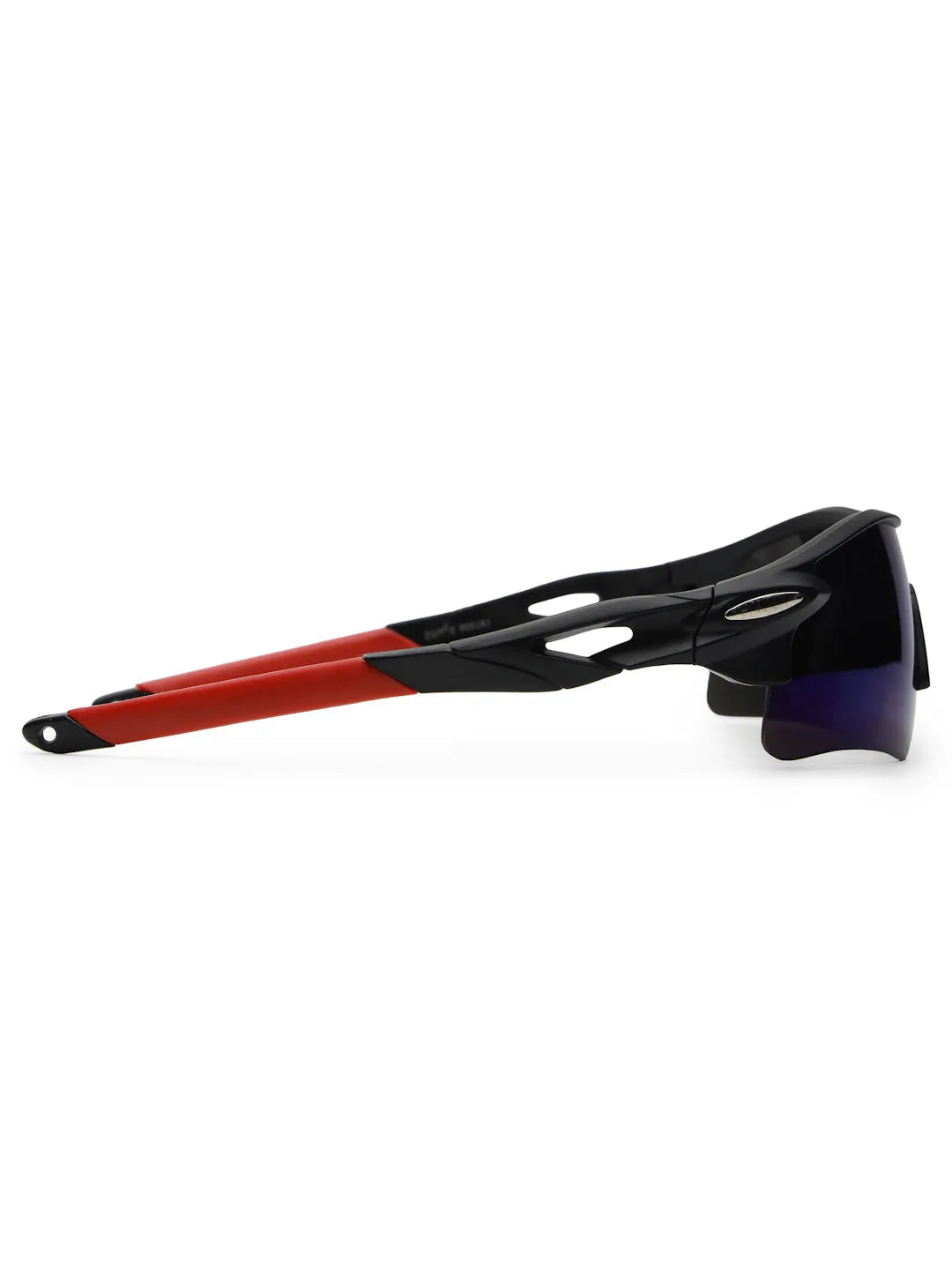 Griffey | Black/Blue/Red Medium Half Rim Shield Sports for Men & Women [UV-protected]