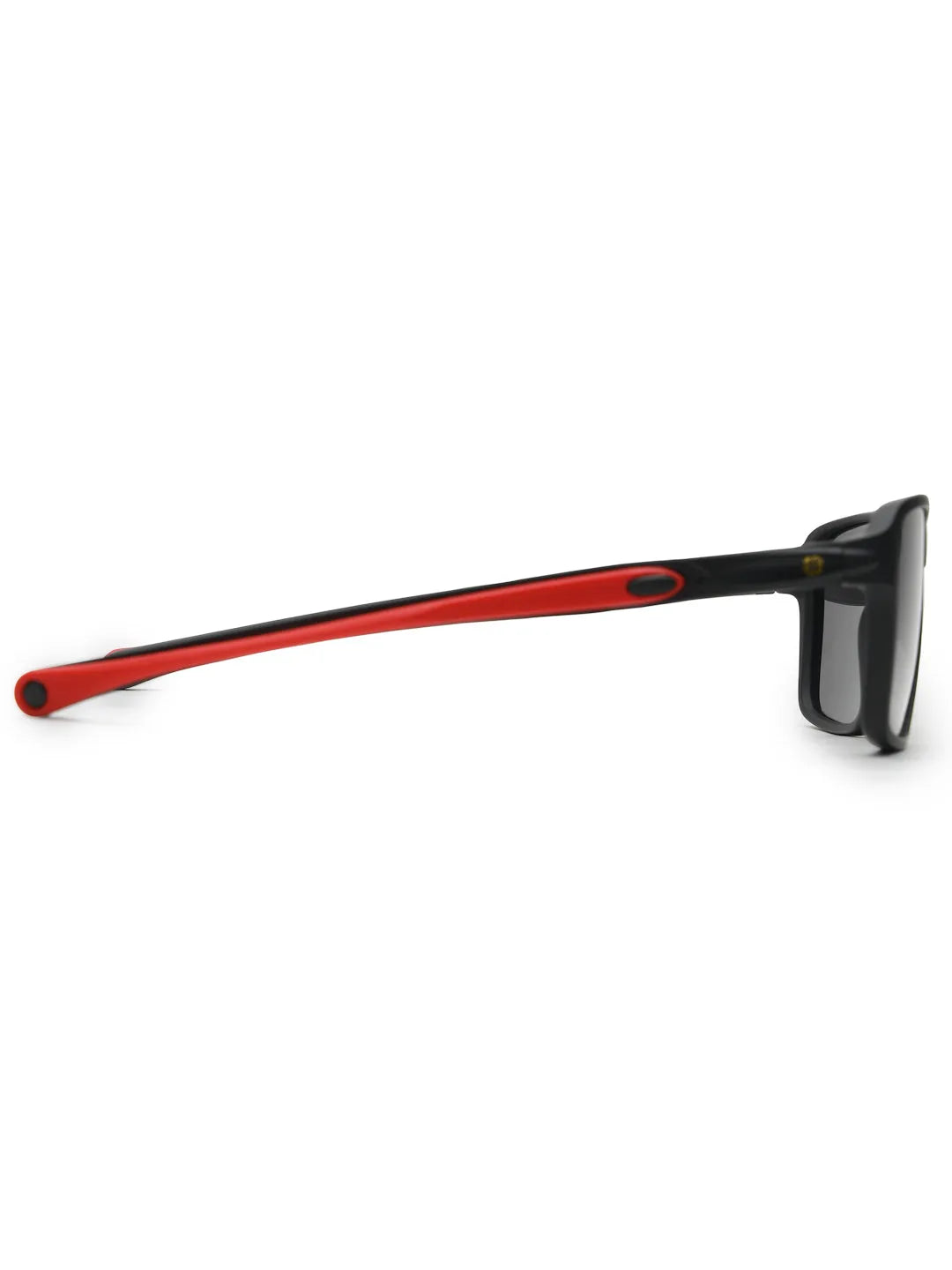 Rift | Black Large Full Rim Rectangle Sports for Men & Women [Polarized]