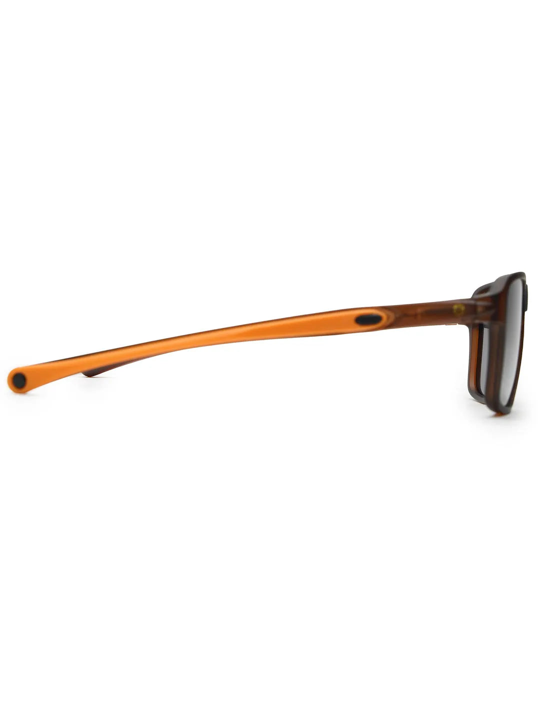 Rift | Brown Large Full Rim Rectangle Sports for Men & Women [Polarized]