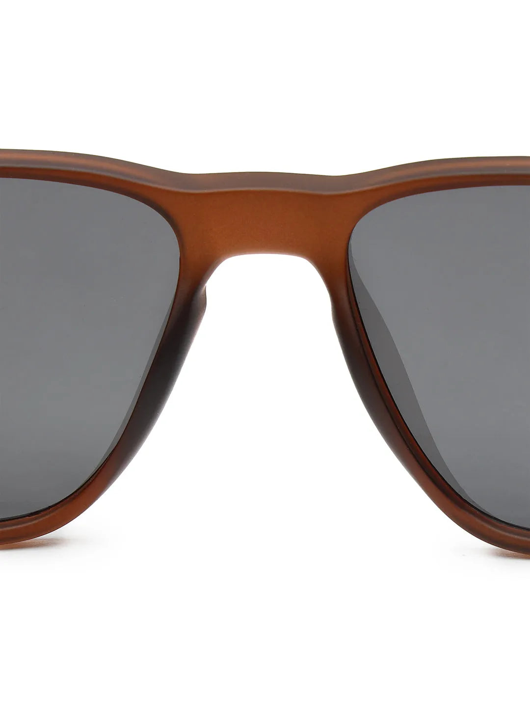 Rift | Brown Large Full Rim Rectangle Sports for Men & Women [Polarized]