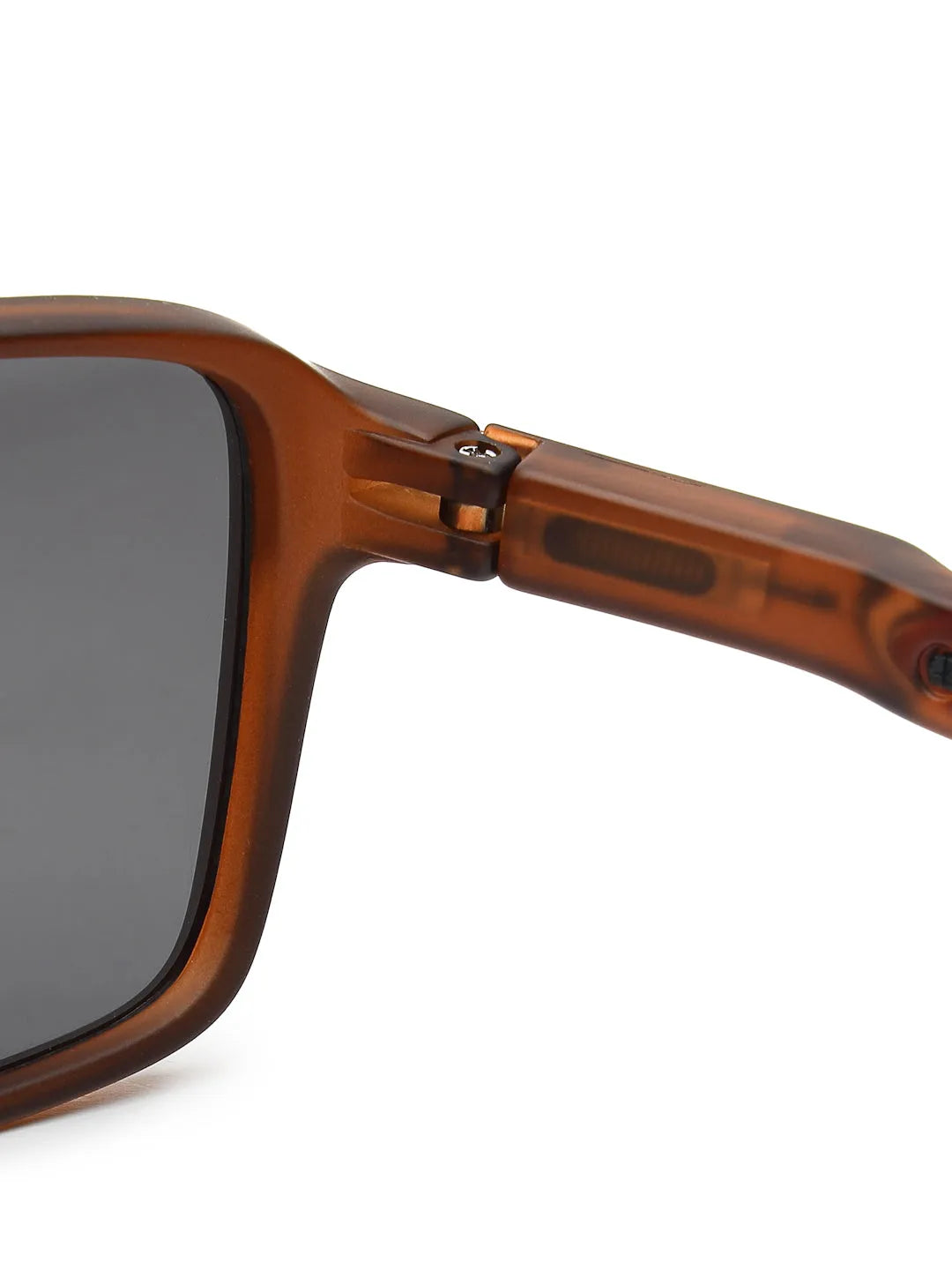 Rift | Brown Large Full Rim Rectangle Sports for Men & Women [Polarized]