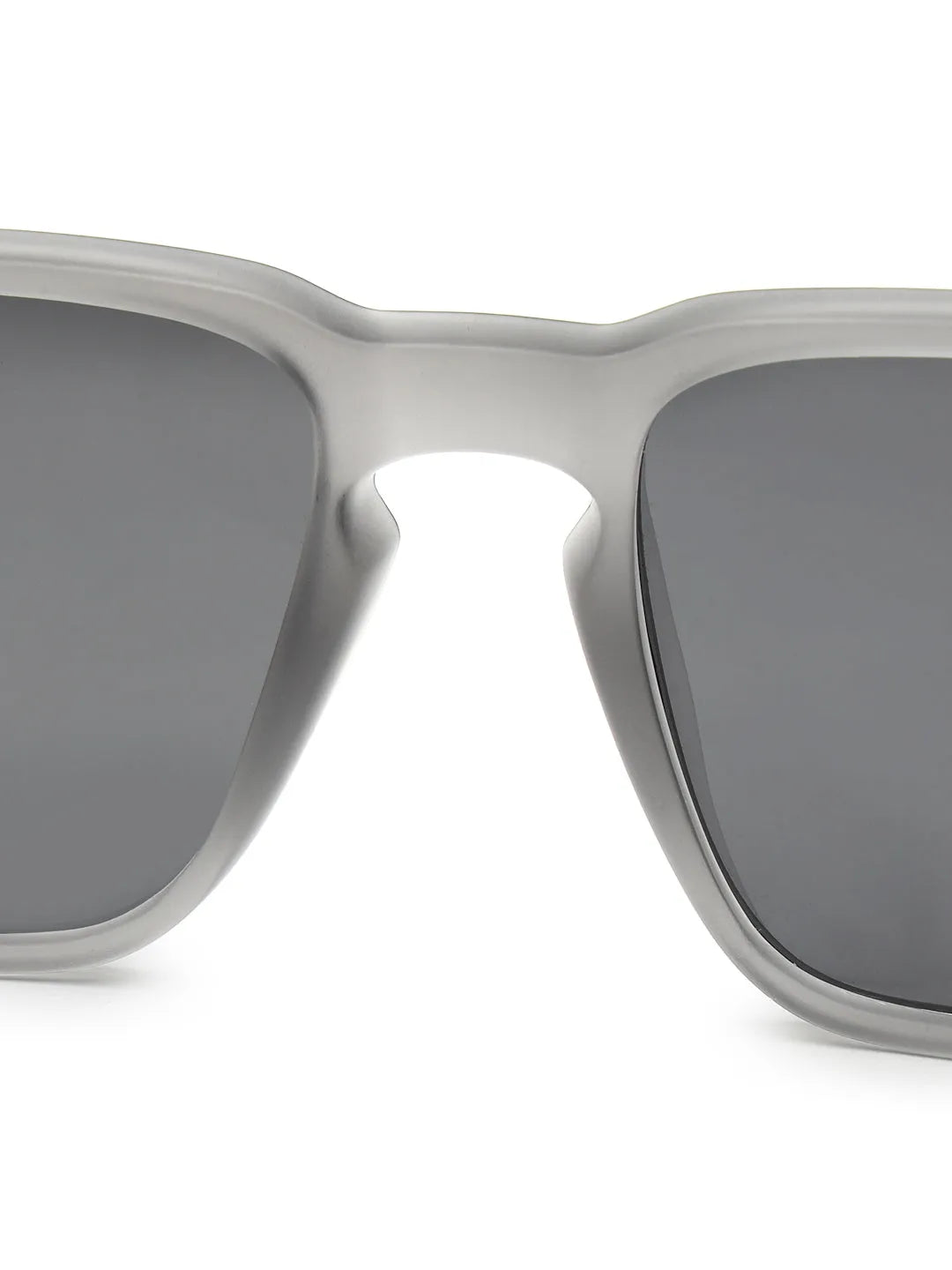 DragGo | Grey Medium Full Rim Rectangle Sports for Men & Women Temple Tip Color Green [Polarized]