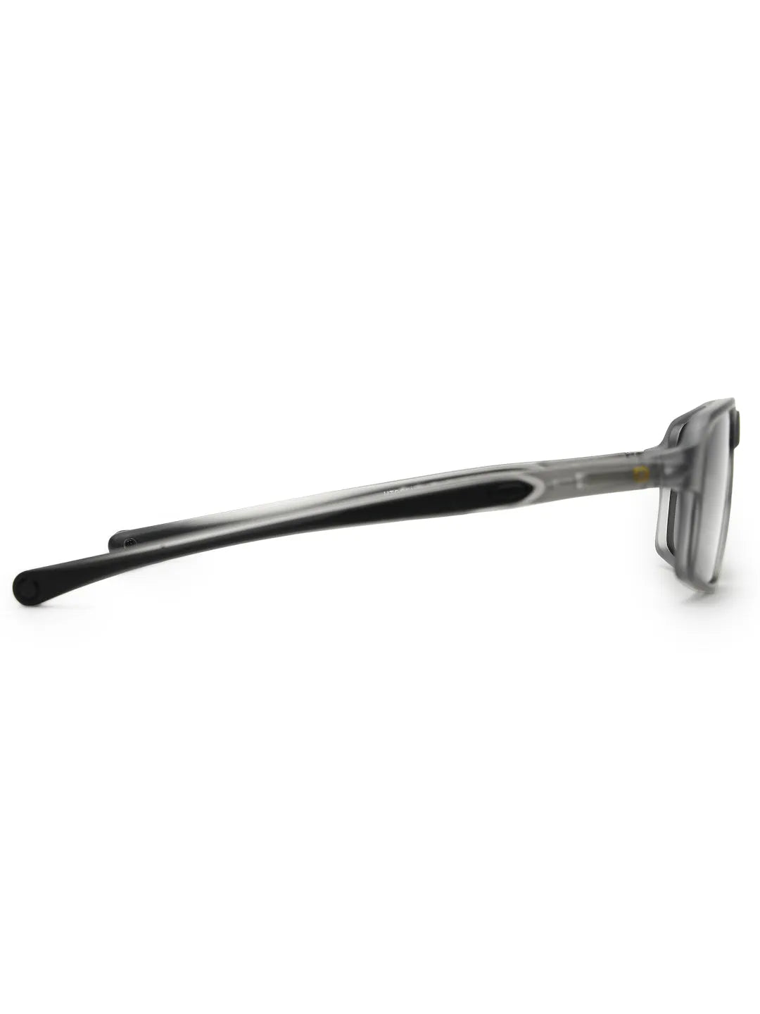 Sparks | Grey Large Full Rim Rectangle Sports for Men & Women Temple Tip Color Black [Polarized]