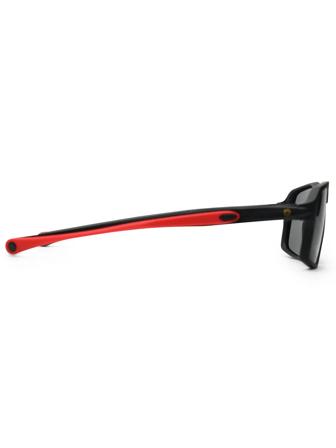Sparks | Black Large Full Rim Rectangle Sports for Men & Women [Polarized]