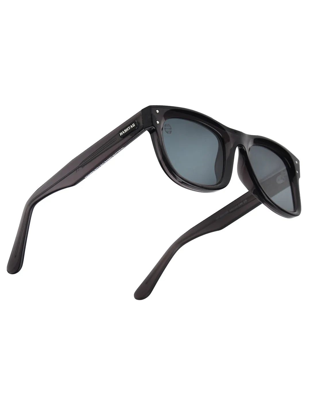 Nebulix | Grey Medium Full Rim Wayfarer Sunglasses for Men [UV-protected]