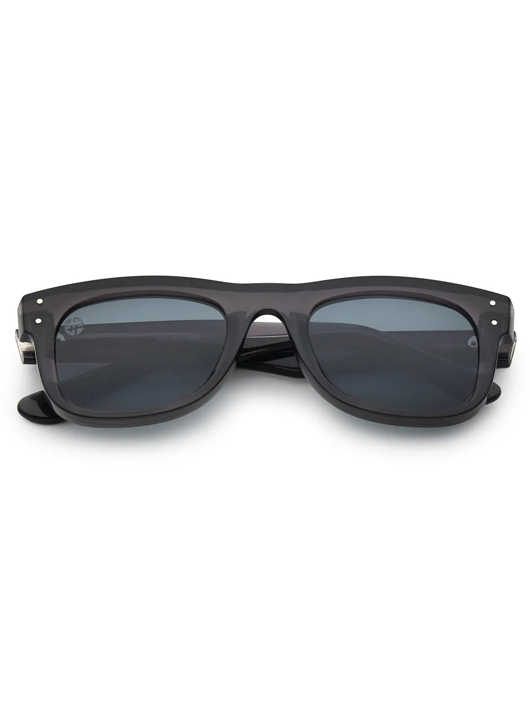 Nebulix | Grey Medium Full Rim Wayfarer Sunglasses for Men [UV-protected]
