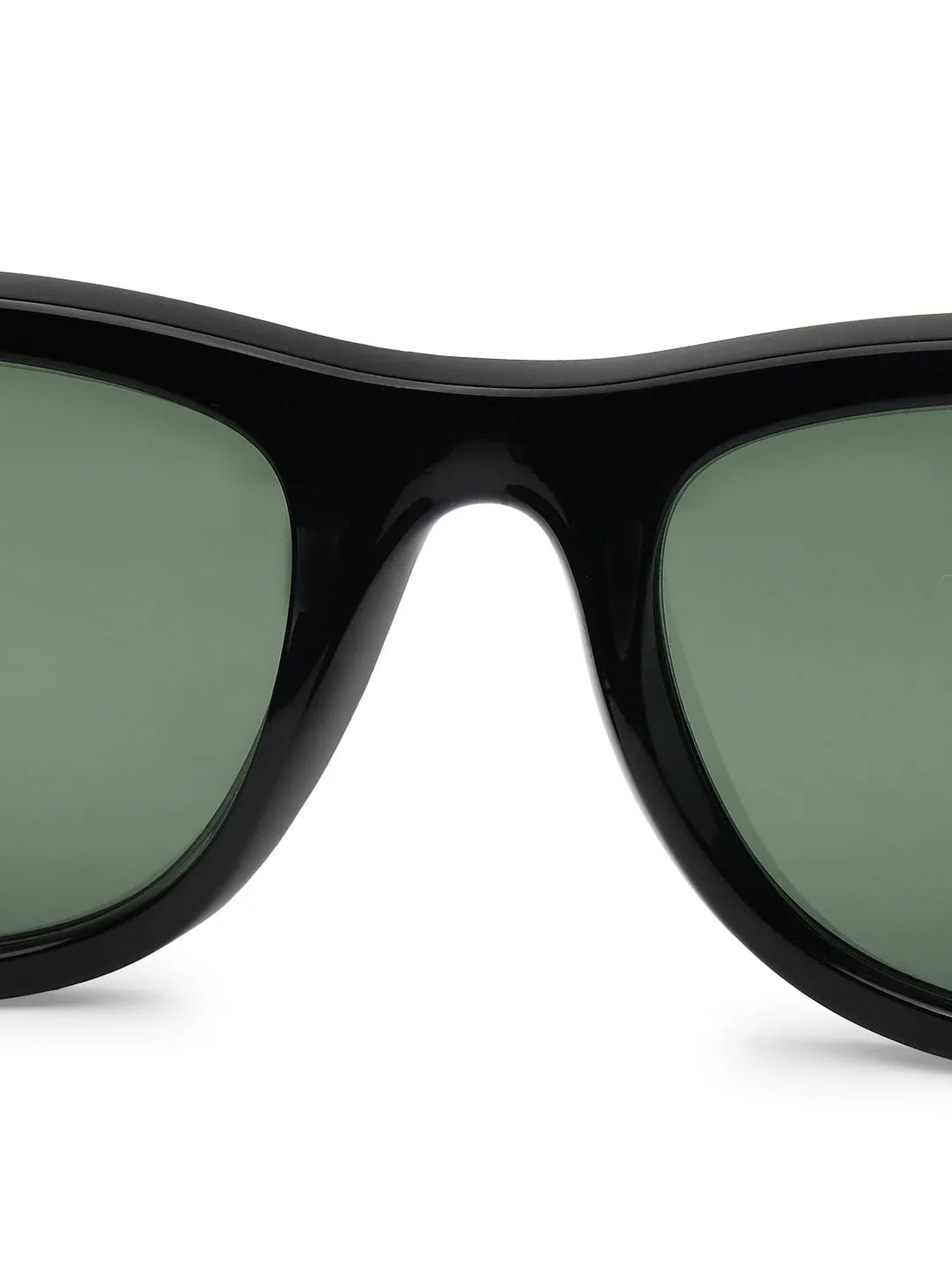 Nebulix | Black Medium Full Rim Wayfarer Sunglasses for Men [UV-protected]