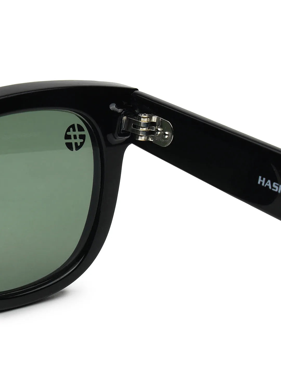 Nebulix | Black Medium Full Rim Wayfarer Sunglasses for Men [UV-protected]