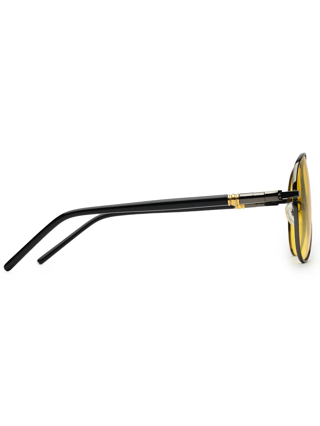 Vesper | Yellow Medium Full Rim Aviator Sunglasses for Men [Polarized]