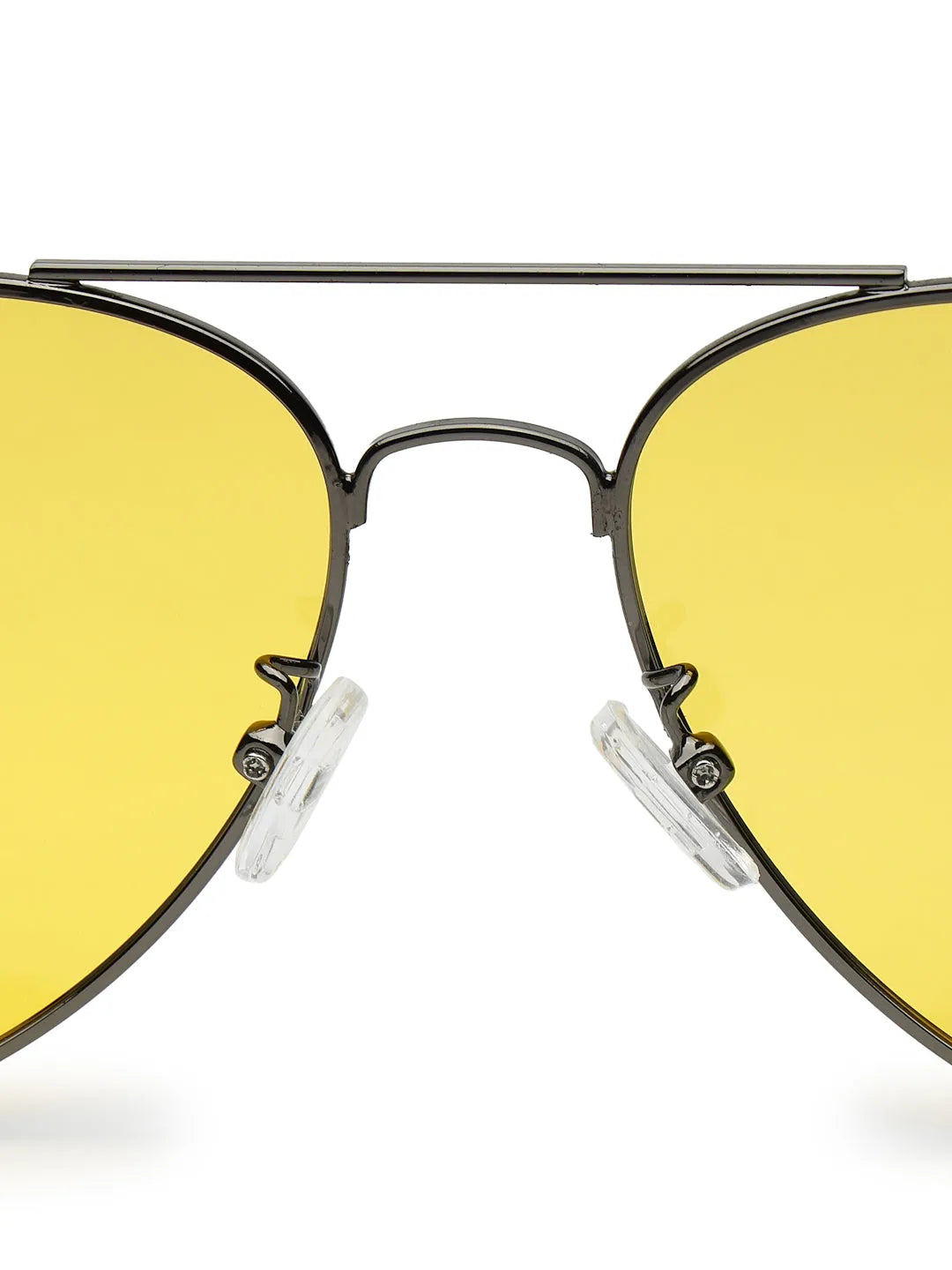 Vesper | Yellow Medium Full Rim Aviator Sunglasses for Men [Polarized]