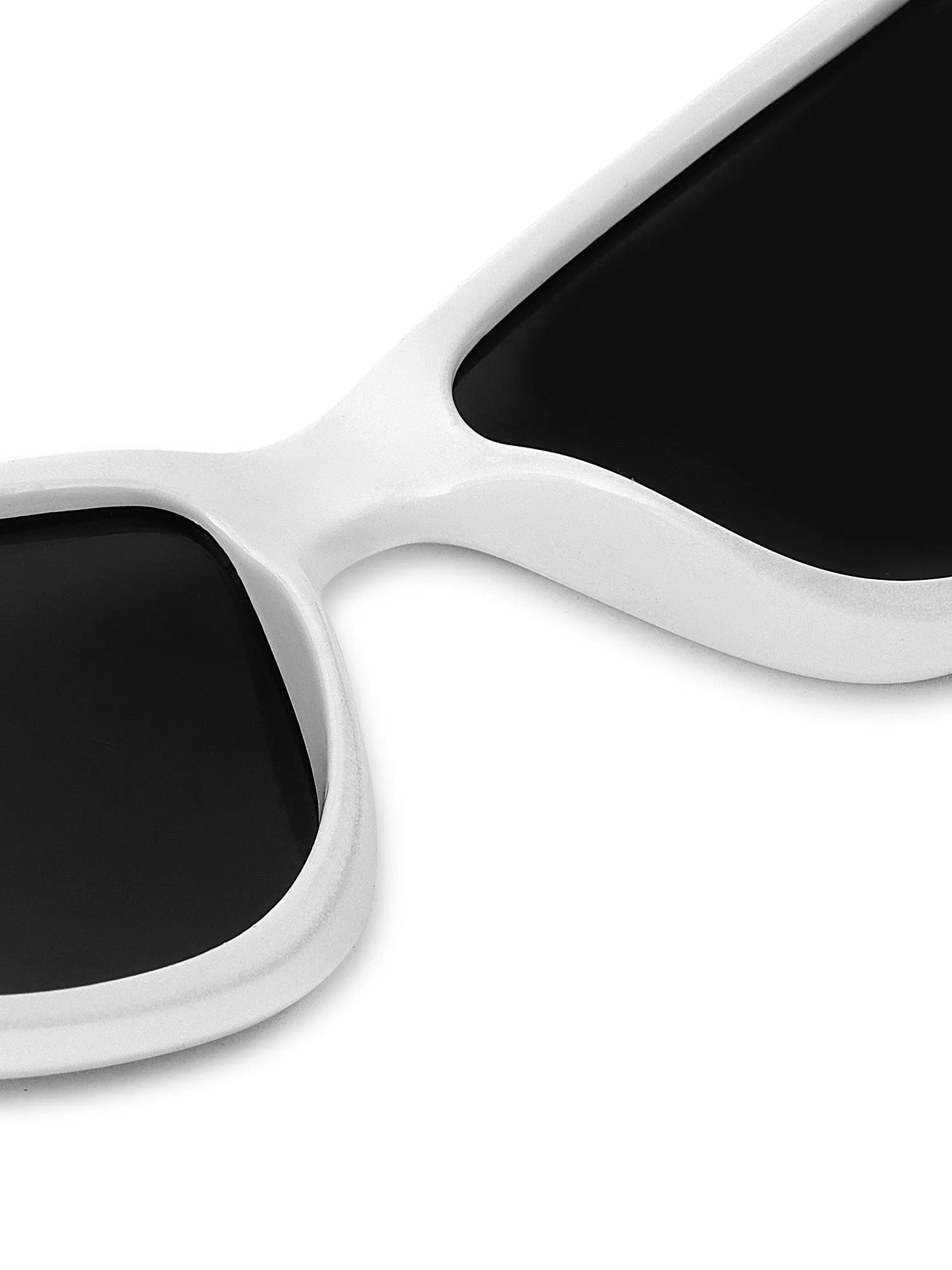 Blazara | White Medium Full Rim Sports Sports for Men & Women [UV-protected]