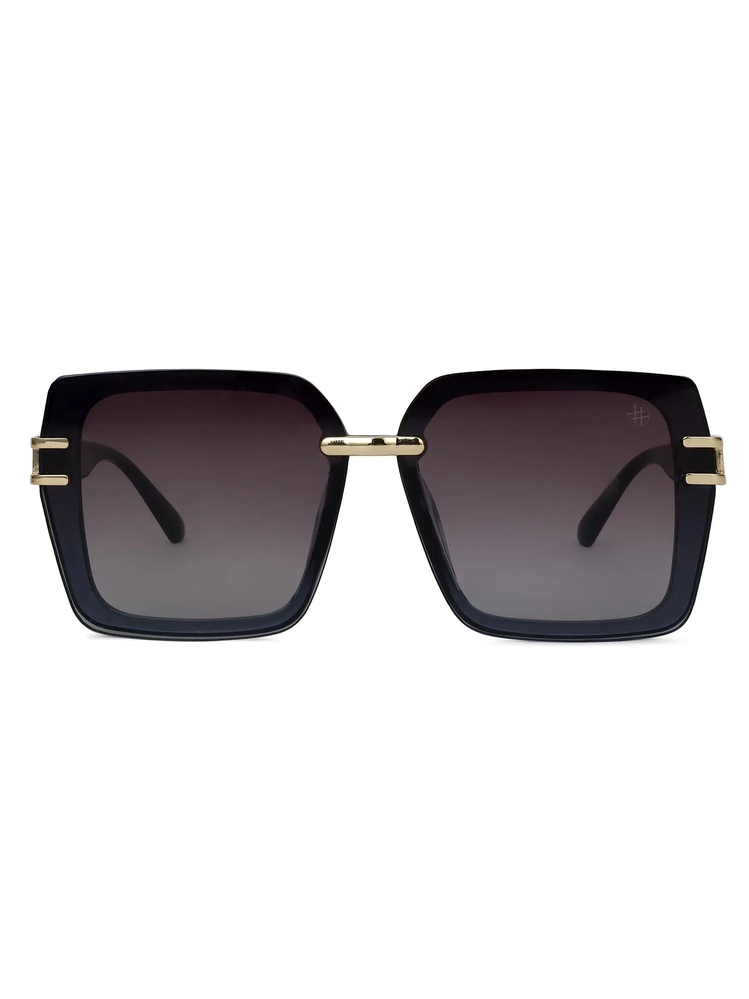 Valoria | Blue Large Full Rim Square Sunglasses for Women [UV-protected]