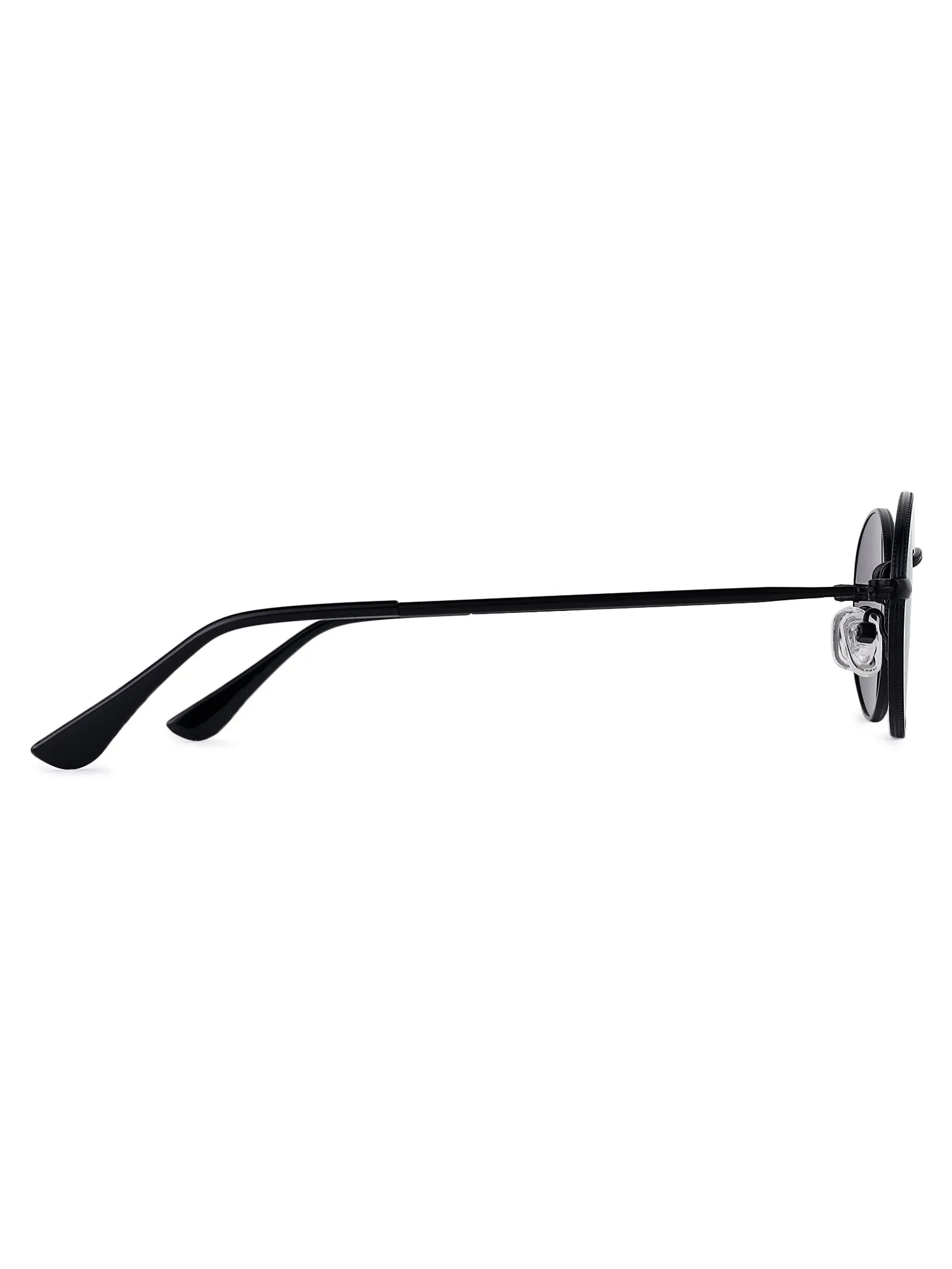 Nimbra | Black Small Full Rim Oval Sunglasses for Women [UV-protected]