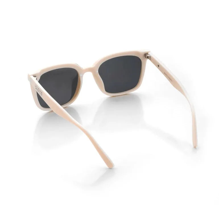 Lumor | Off -White Medium Full Rim Square Sunglasses for Women [UV-protected]
