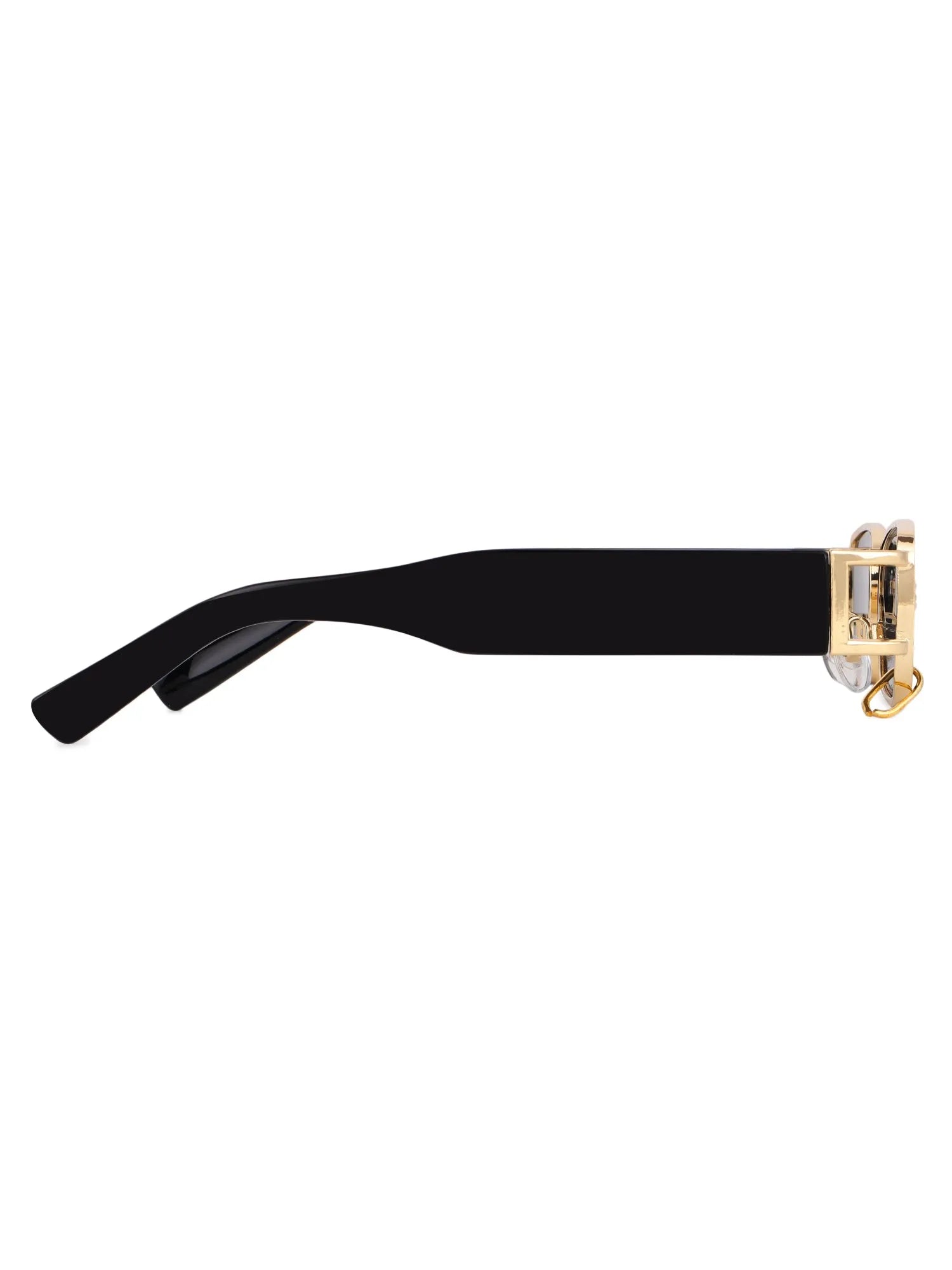 Darion | Golden Small Full Rim Rectangle Sunglasses for Women [UV-protected]