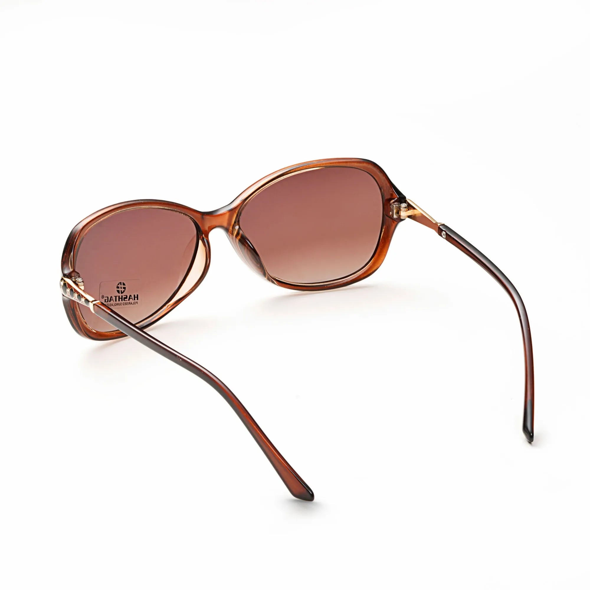 Crystara | Red Large Full Rim Butterfly Sunglasses for Women [Polarized]