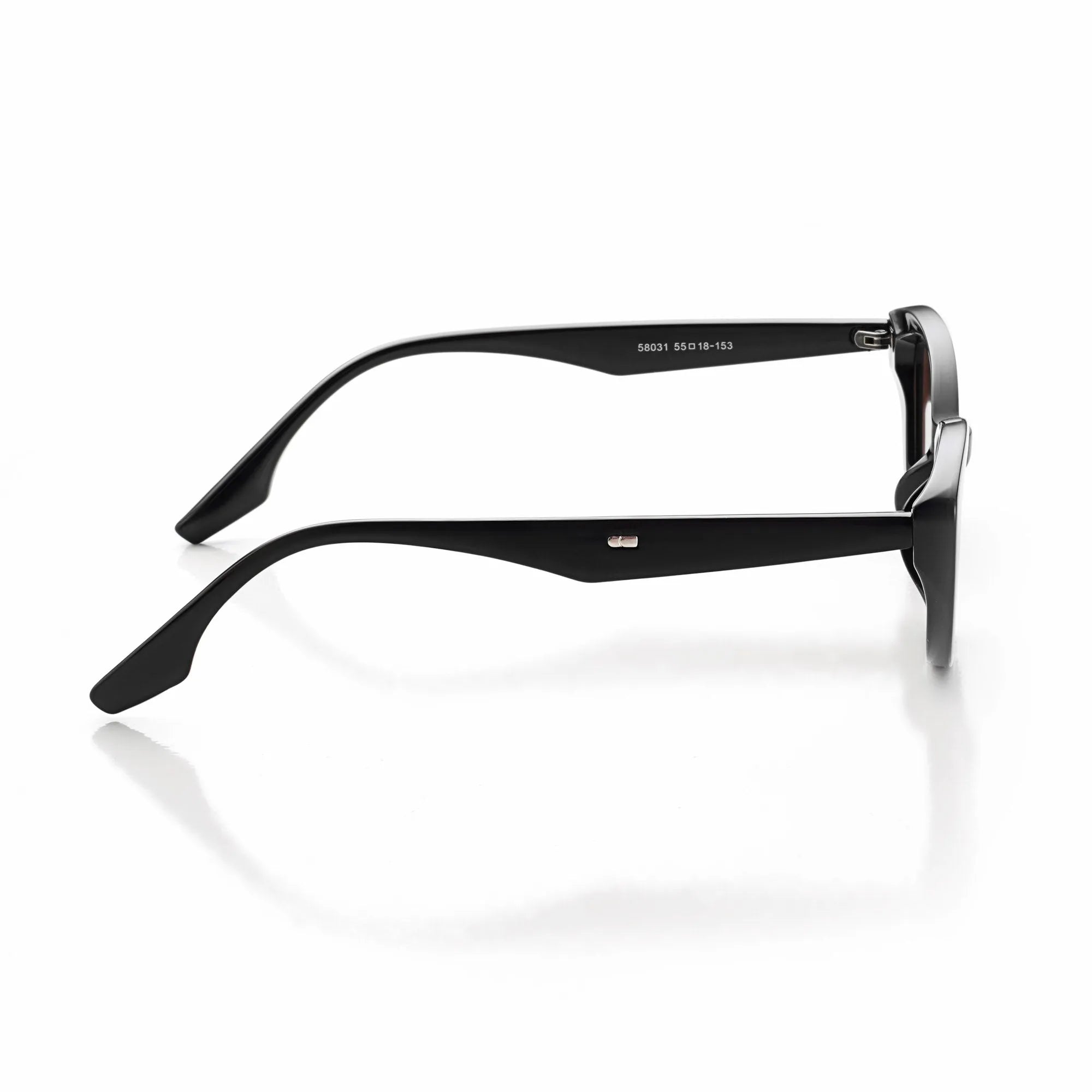 Ultravox | Black Medium Full Rim Cat-Eye Sunglasses for Women [UV-protected] HASHTAG X WHITECHERRY