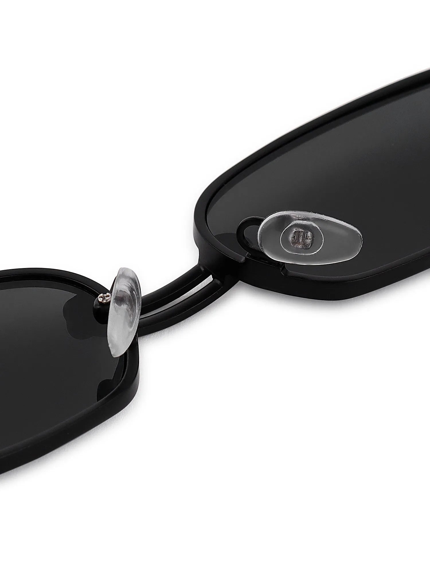 Darion | Black Small Full Rim Rectangle Sunglasses for Women [UV-protected]