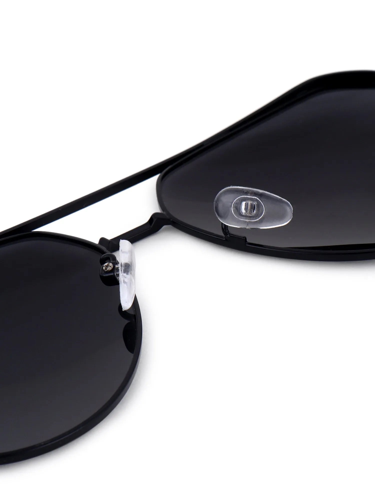 Tesseract | Black Large Full Rim Aviator Sunglasses for Men [Polarized]