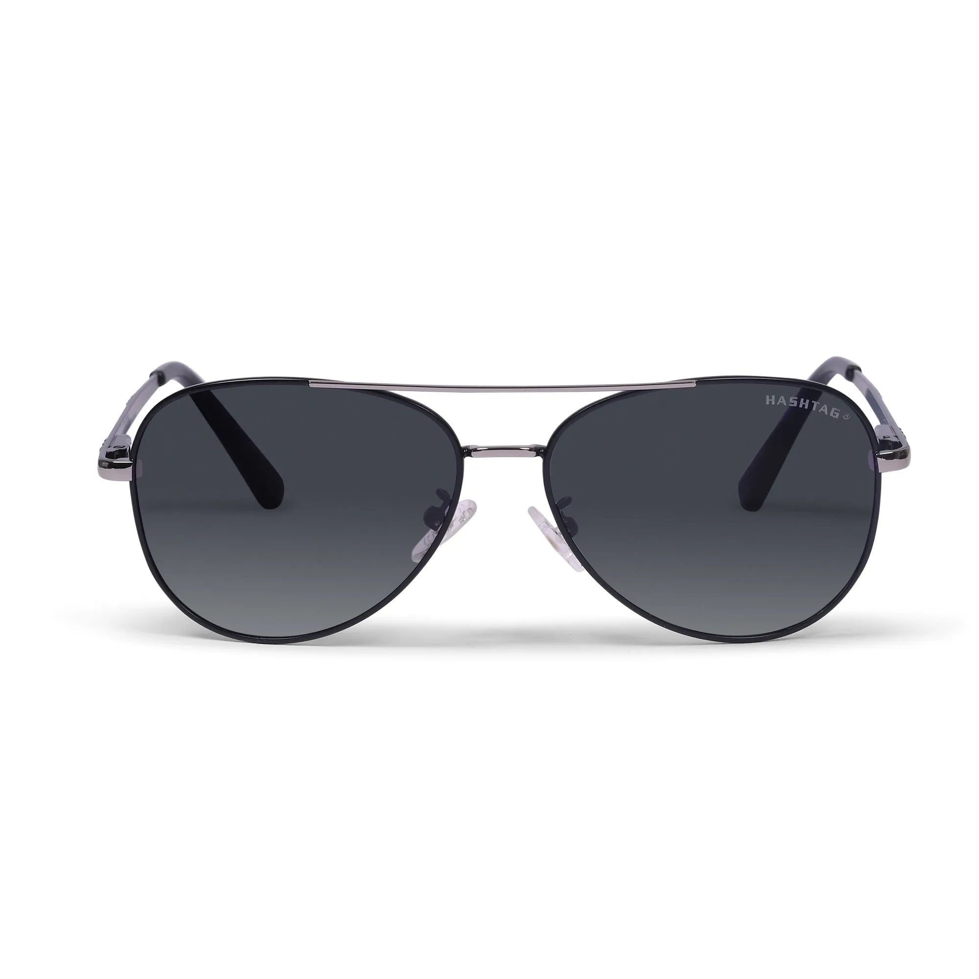 Tessera | Gradient Blue Medium Full Rim Aviator Sunglasses for Men & Women [Polarized]