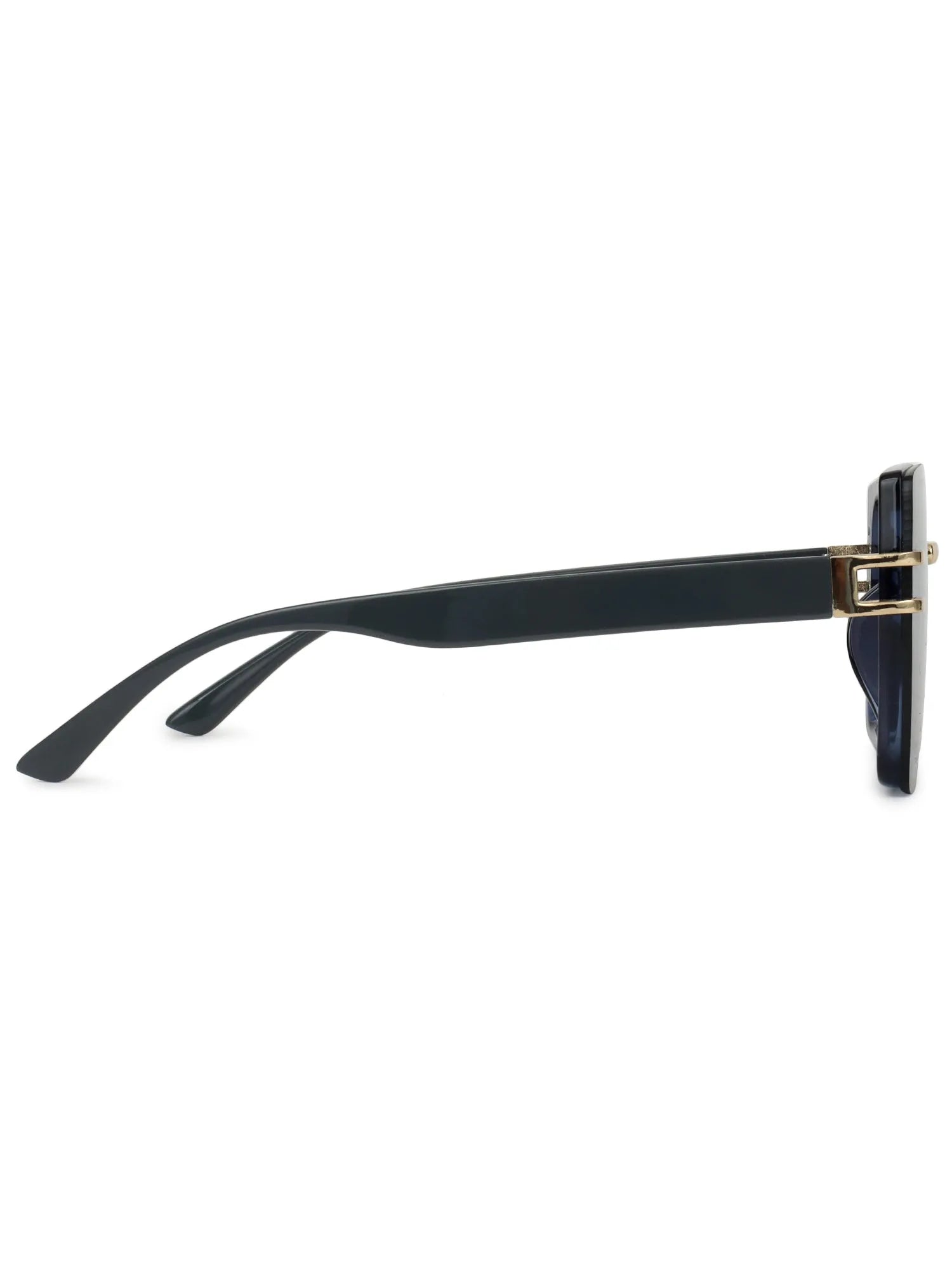 Valoria | Blue Large Full Rim Square Sunglasses for Women [UV-protected]