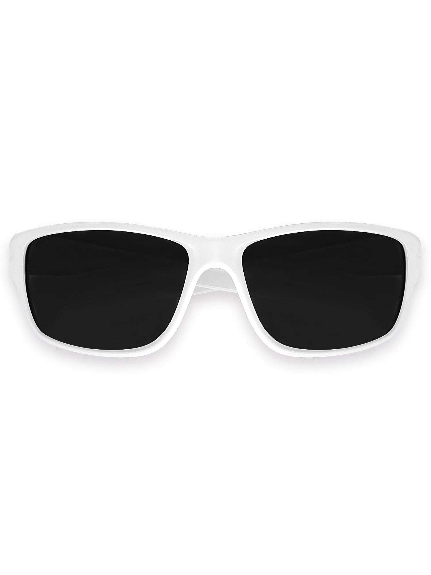 Blazara | White Medium Full Rim Sports Sports for Men & Women [UV-protected]