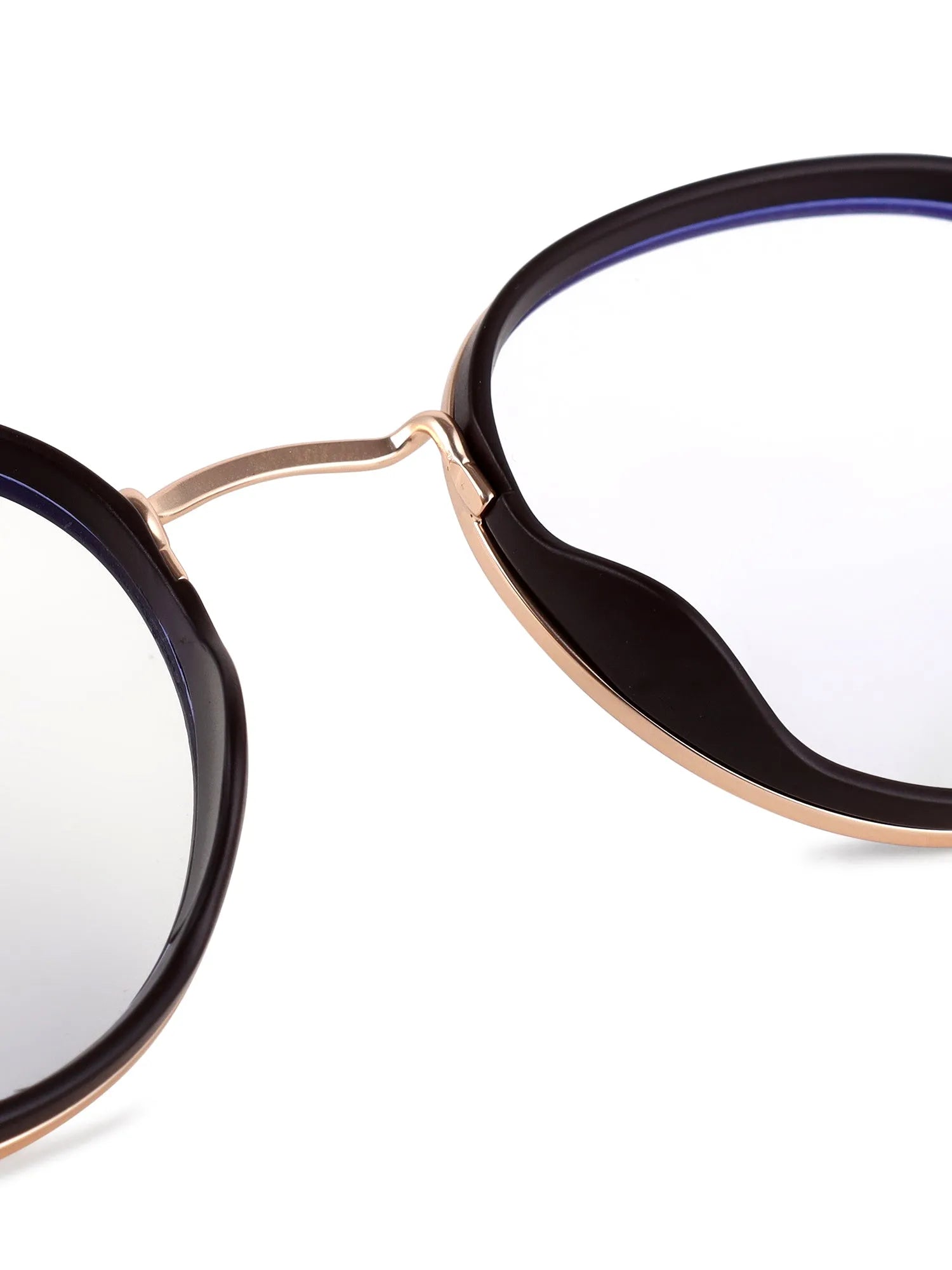 Ignisra | Golden & Brown Medium Full Rim Oval Clip-on for Men & Women [UV-protected]