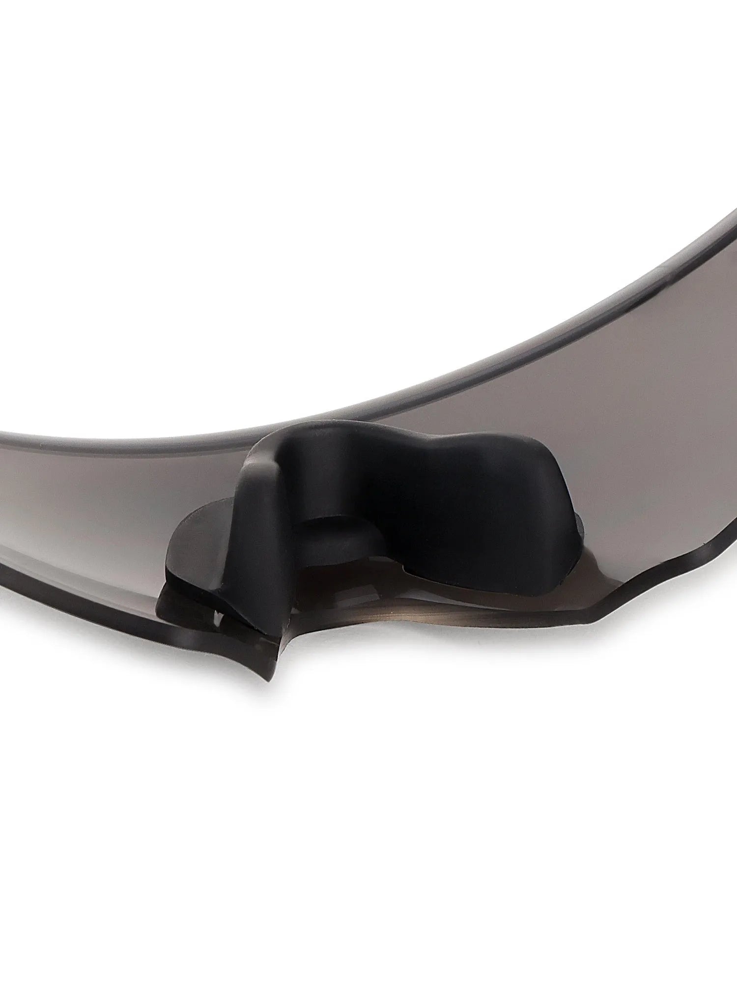 Drakion | Black/Blue Medium Rim Less Shield Sports Glasses for Men & Women [UV-protected]
