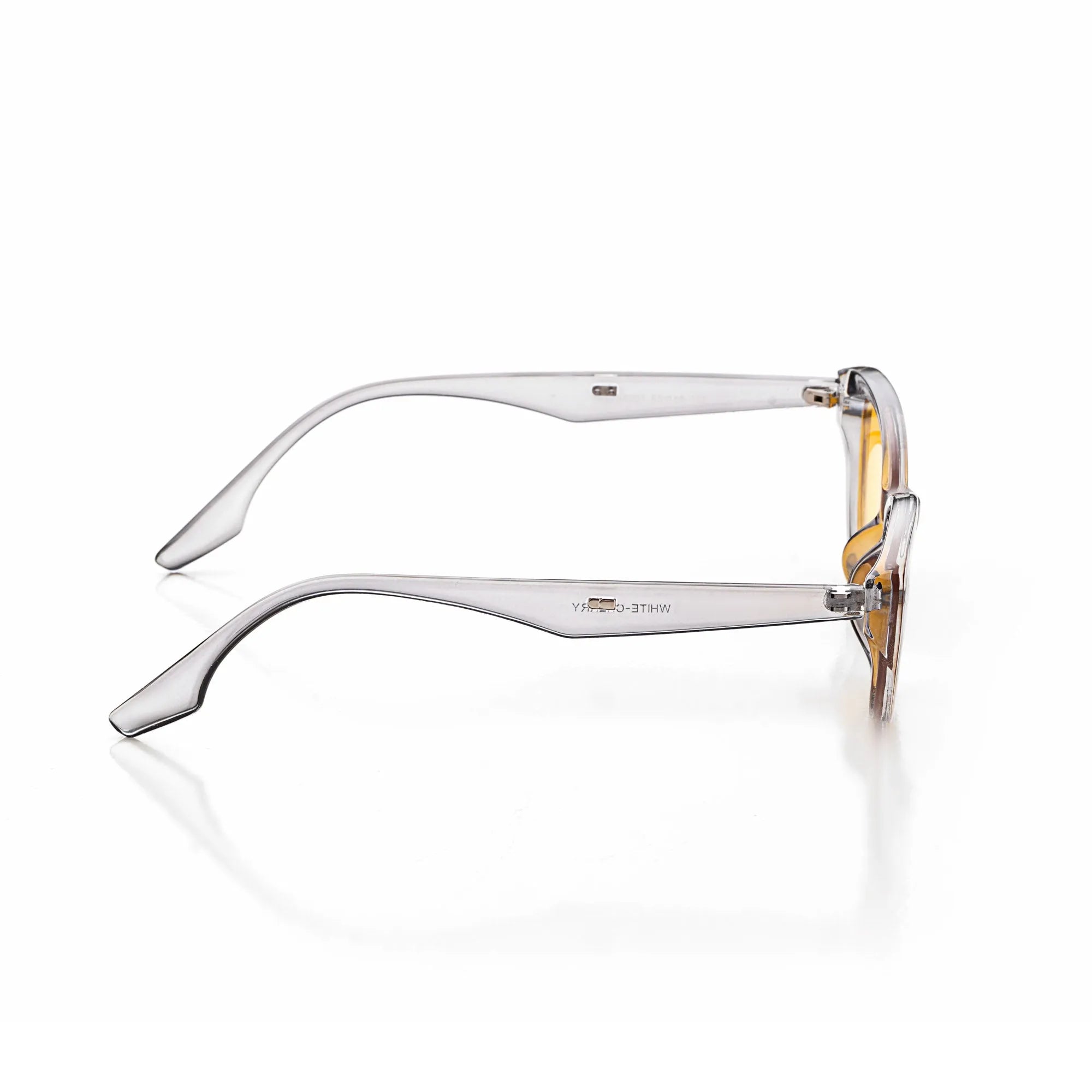 Ultravox | Transparent-Grey Medium Full Rim Cat-Eye Sunglasses for Women [UV-protected] HASHTAG X WHITECHERRY