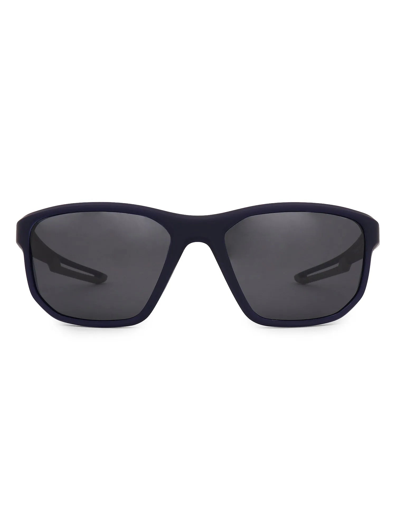 Ionium | Blue Large Full Rim Rectangle Sunglasses for Men [Polarized]