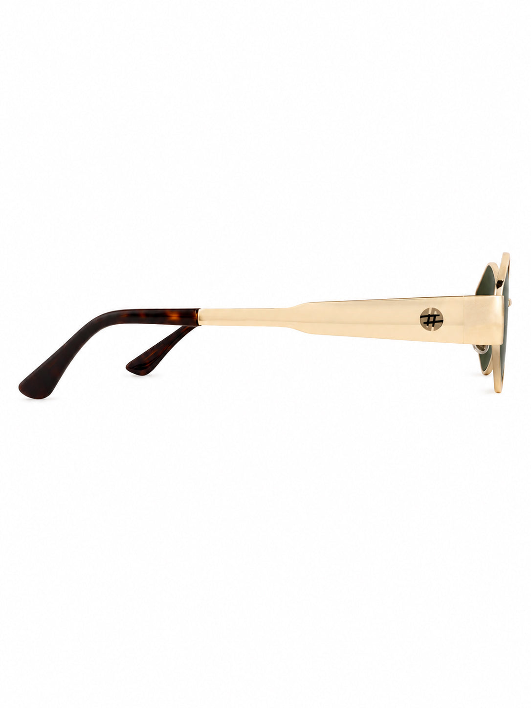 Ecliptor | Green Medium Full Rim Diamond Sunglasses for Women [UV-protected]