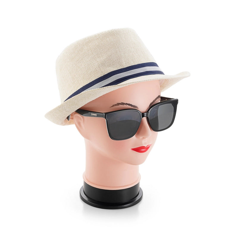 Lumor | Black Medium Full Rim Square Sunglasses for Women [UV-protected]