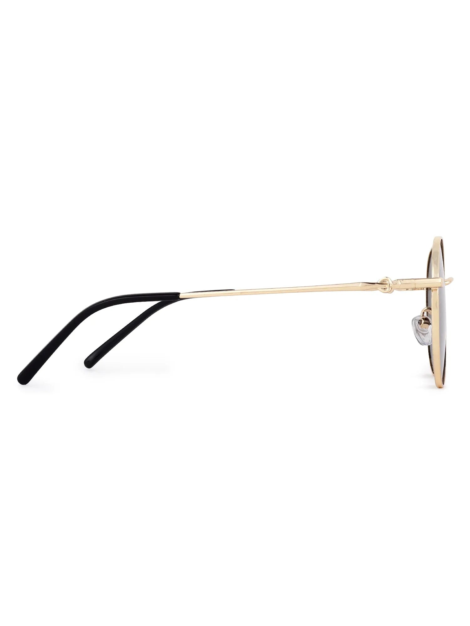 Dravyn | Grey Medium Full Rim Round Sunglasses for Men & Women [Polarized]