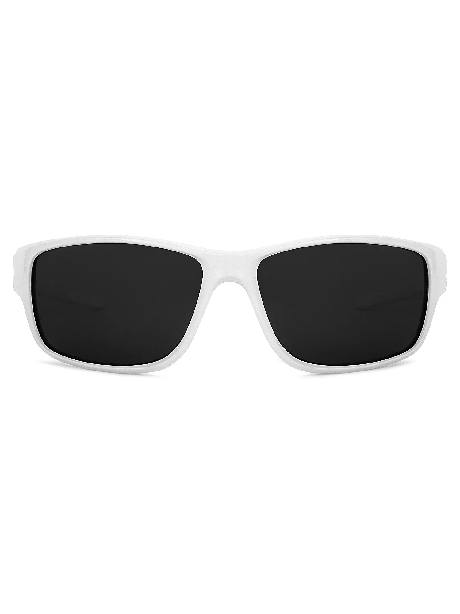 Blazara | White Medium Full Rim Sports Sports for Men & Women [UV-protected]