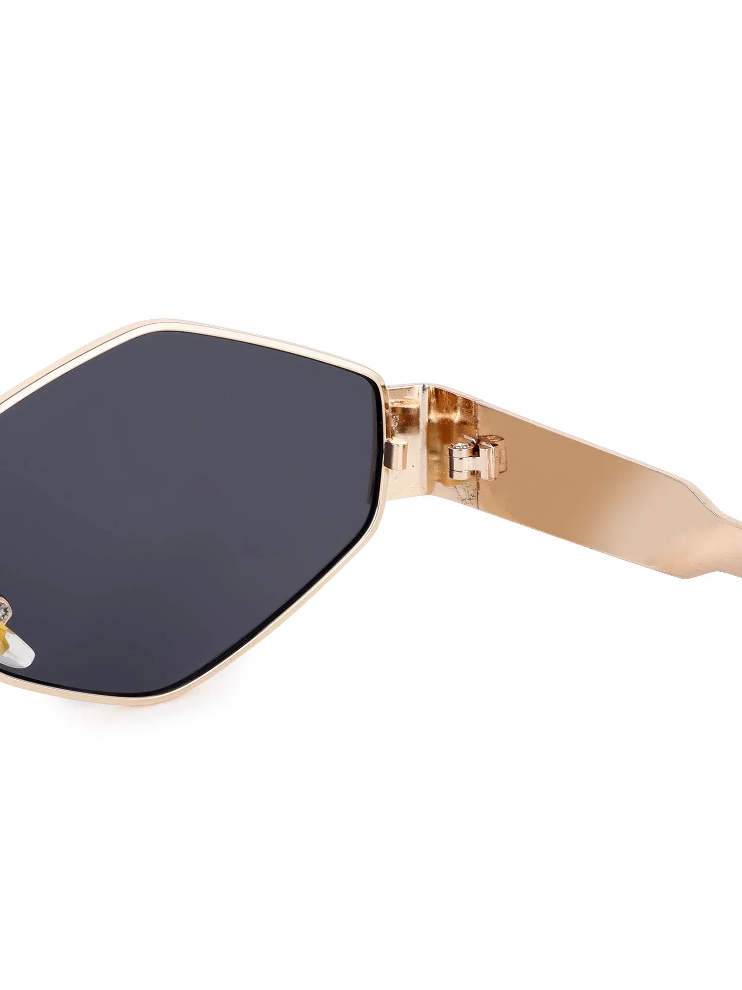 Exarion | Grey Large Full Rim Diamond Sunglasses for Women [UV-protected]